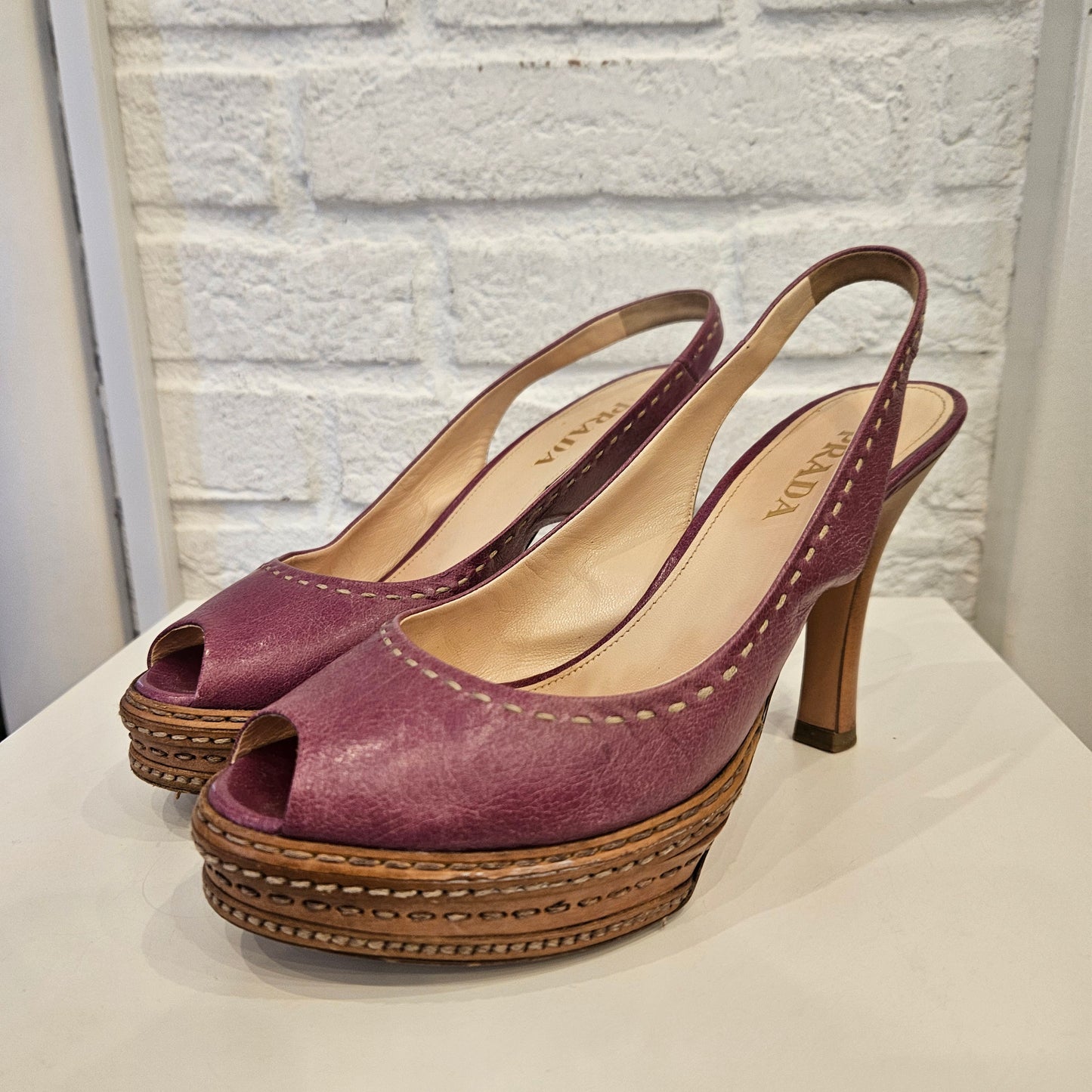 Tacchi Prada n 37.5