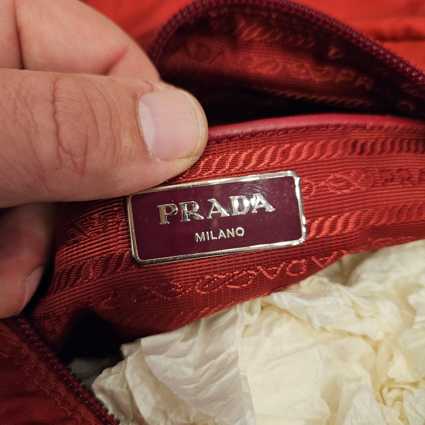 Tracolla Prada