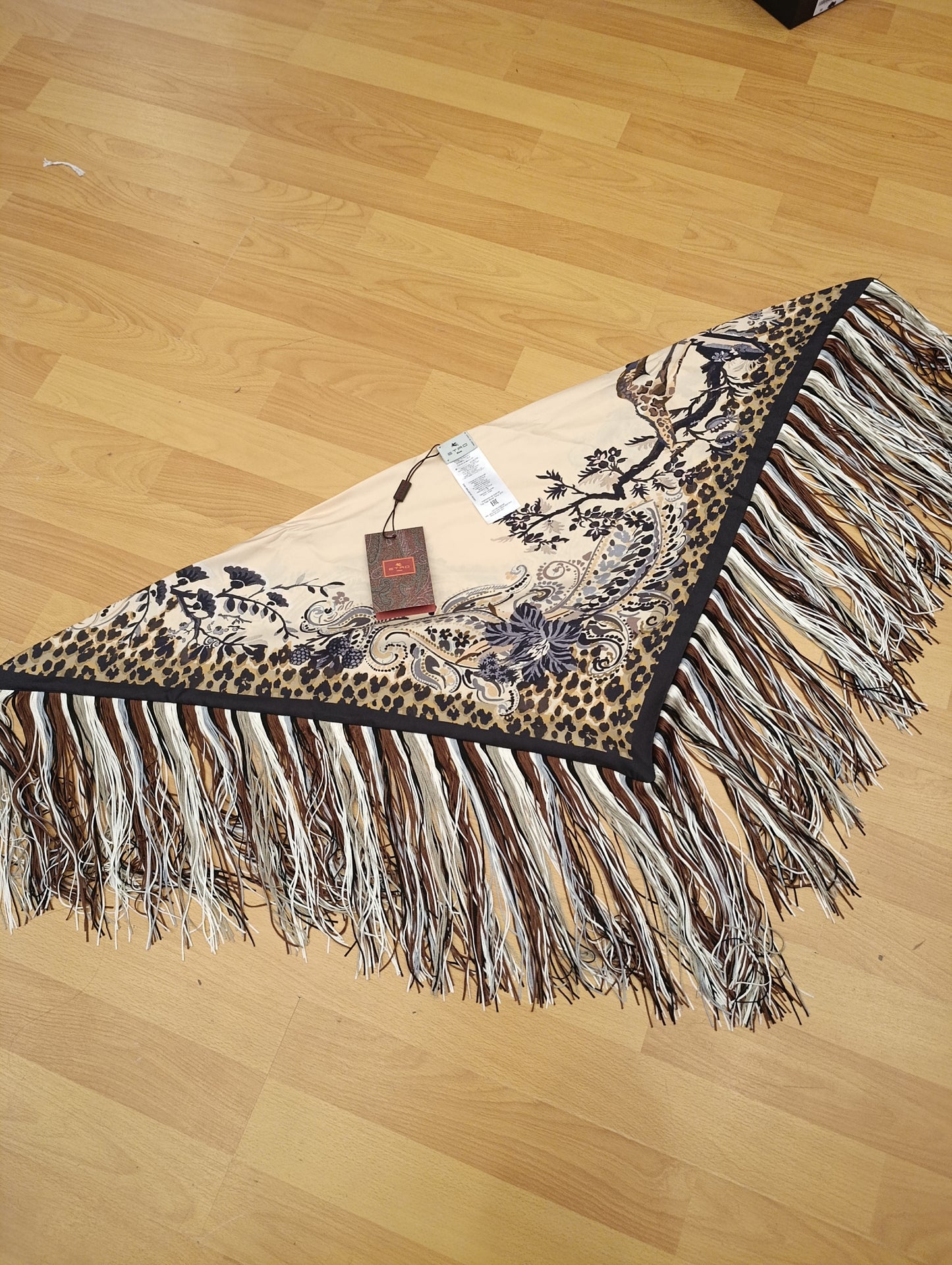 Bandana/foulard Etro con frange