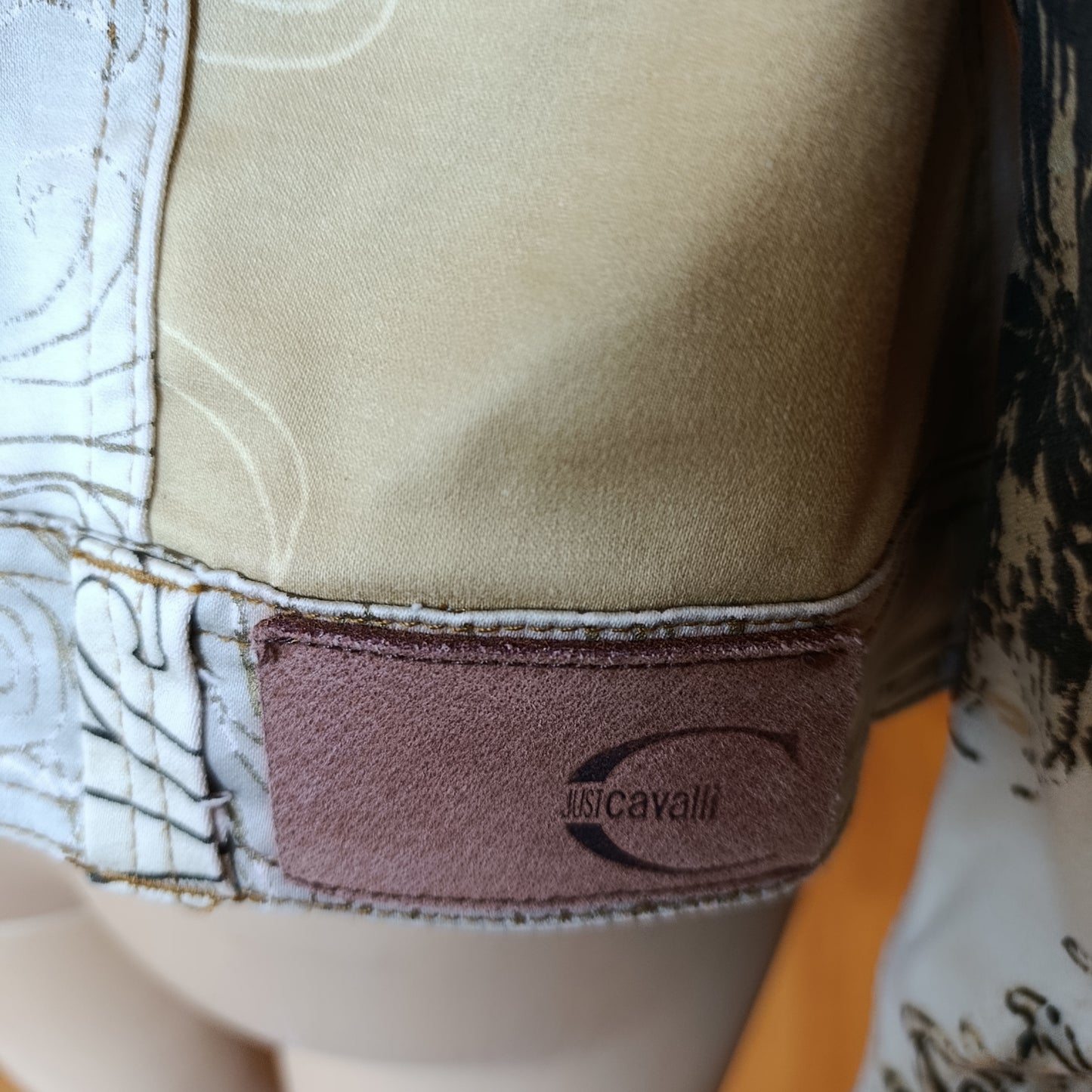 Giacca in denim Roberto Cavalli tg L
