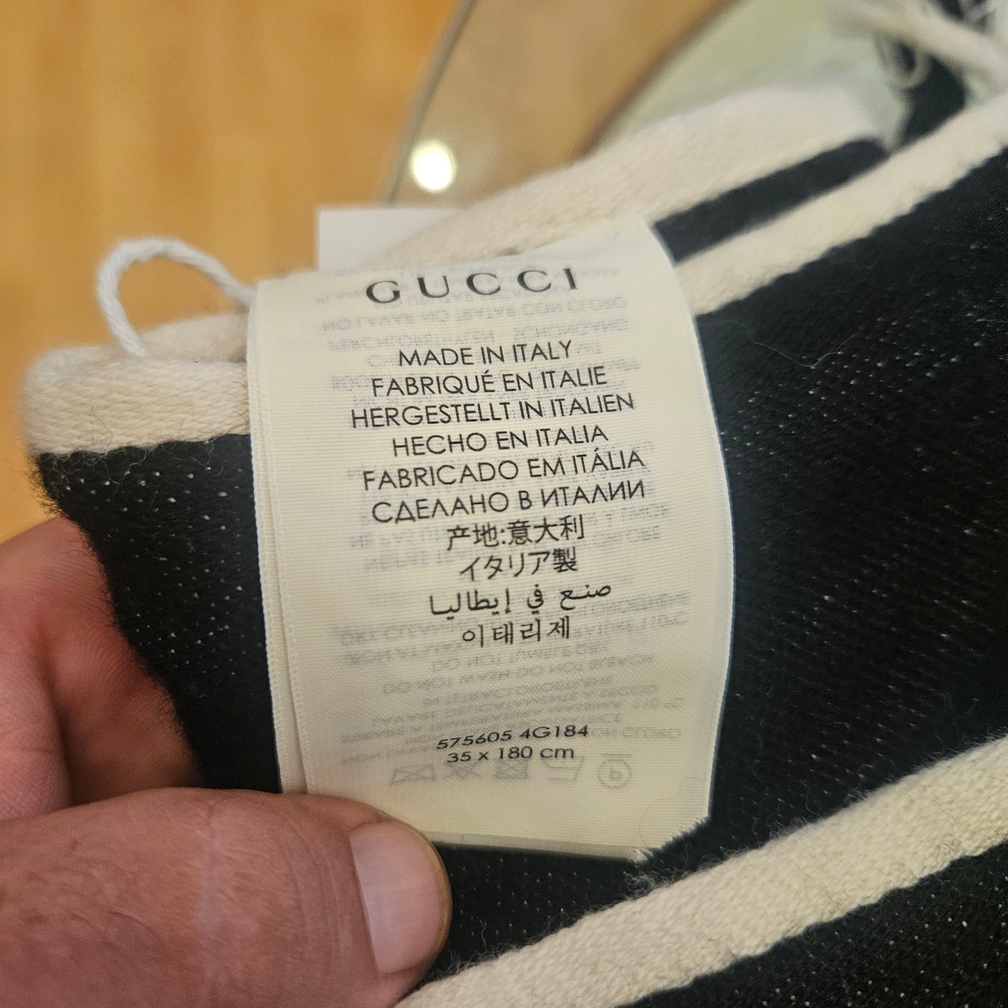 Sciarpa Gucci in cotone