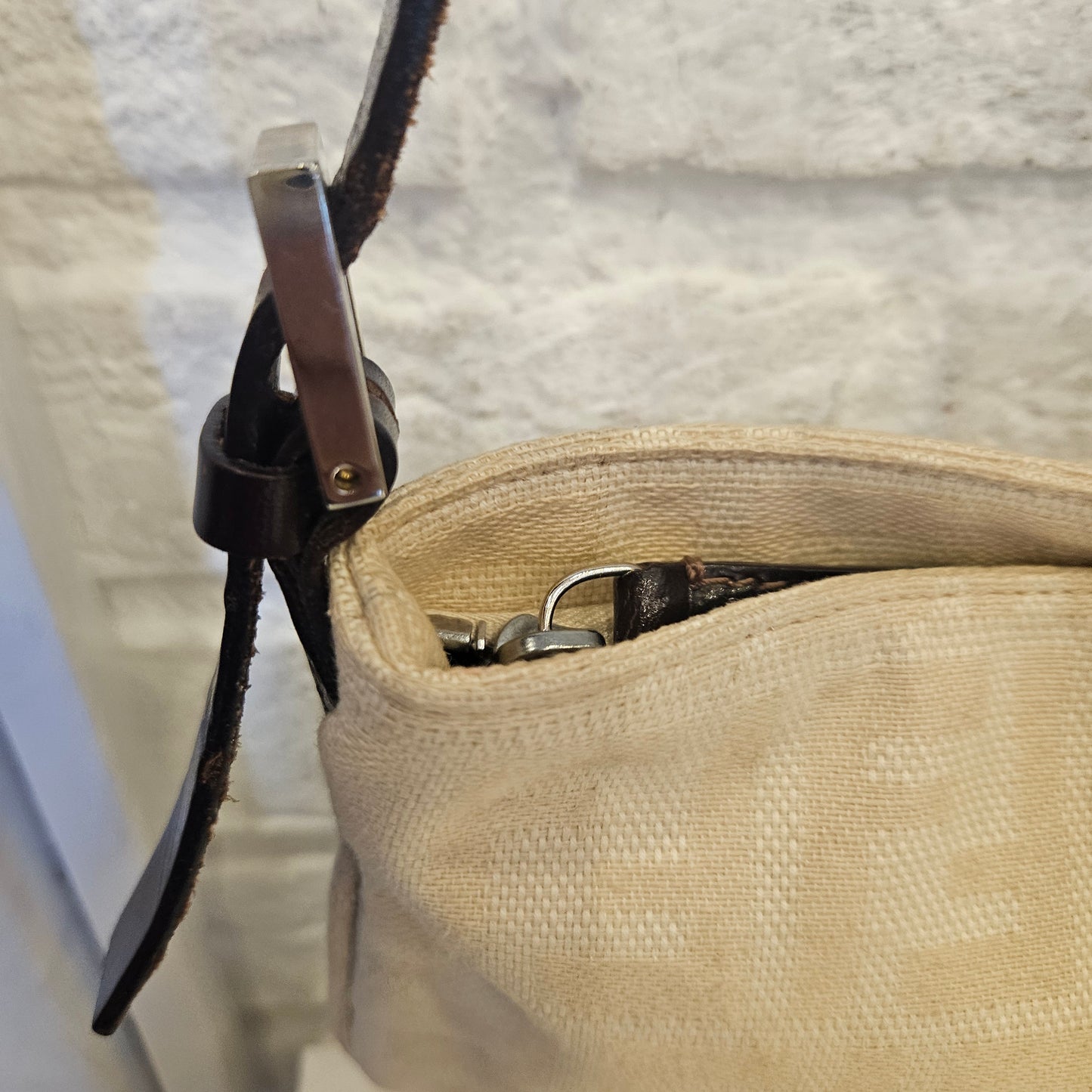 Fendi Baguette canvas vintage