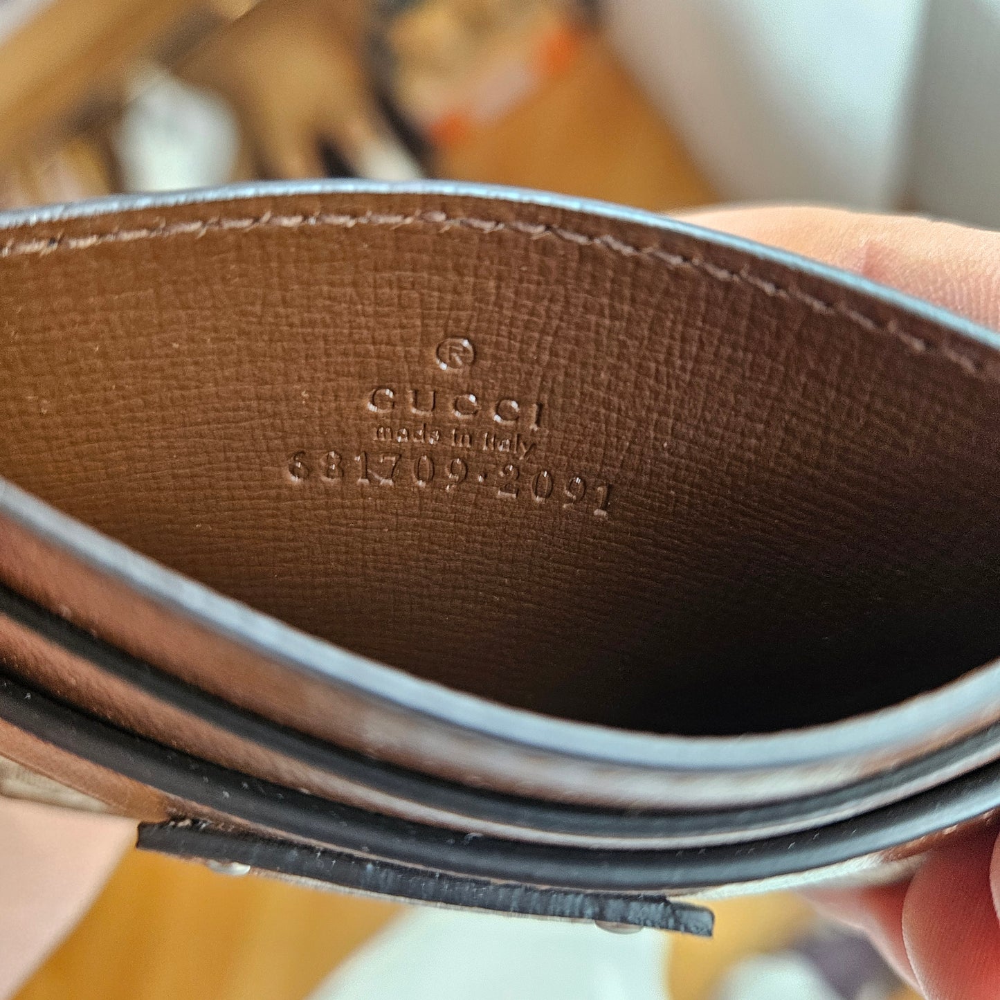 Porta tessere Gucci per Balenciaga