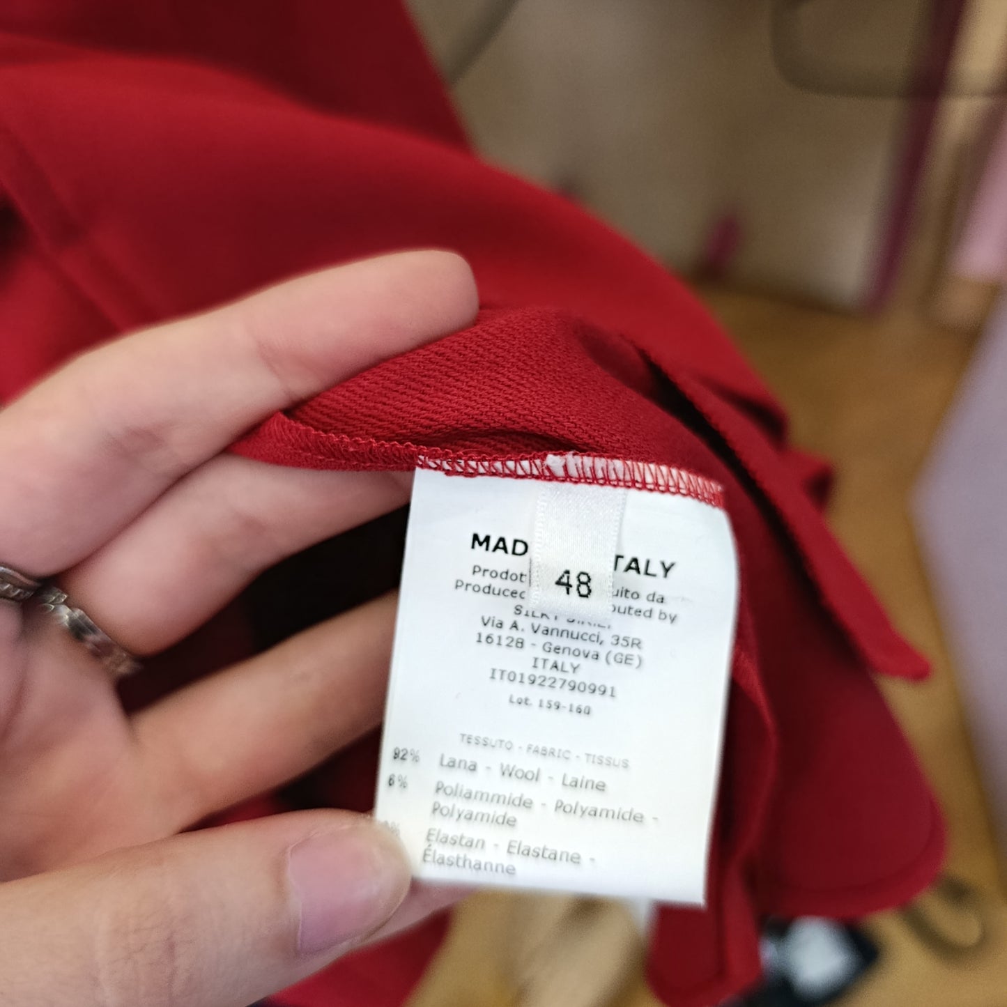 Maglia Herno rossa tg 48