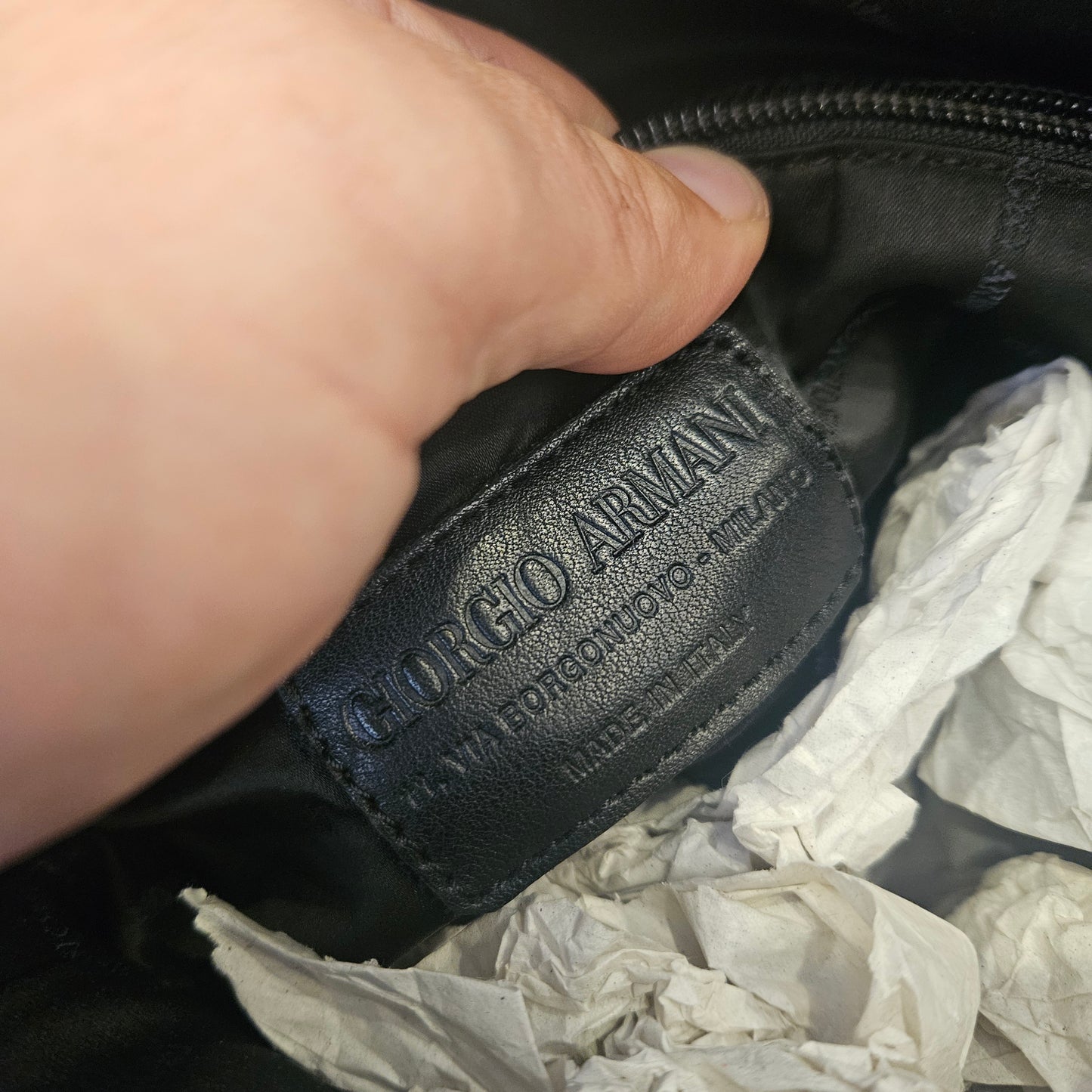 Borsa Giorgio Armani
