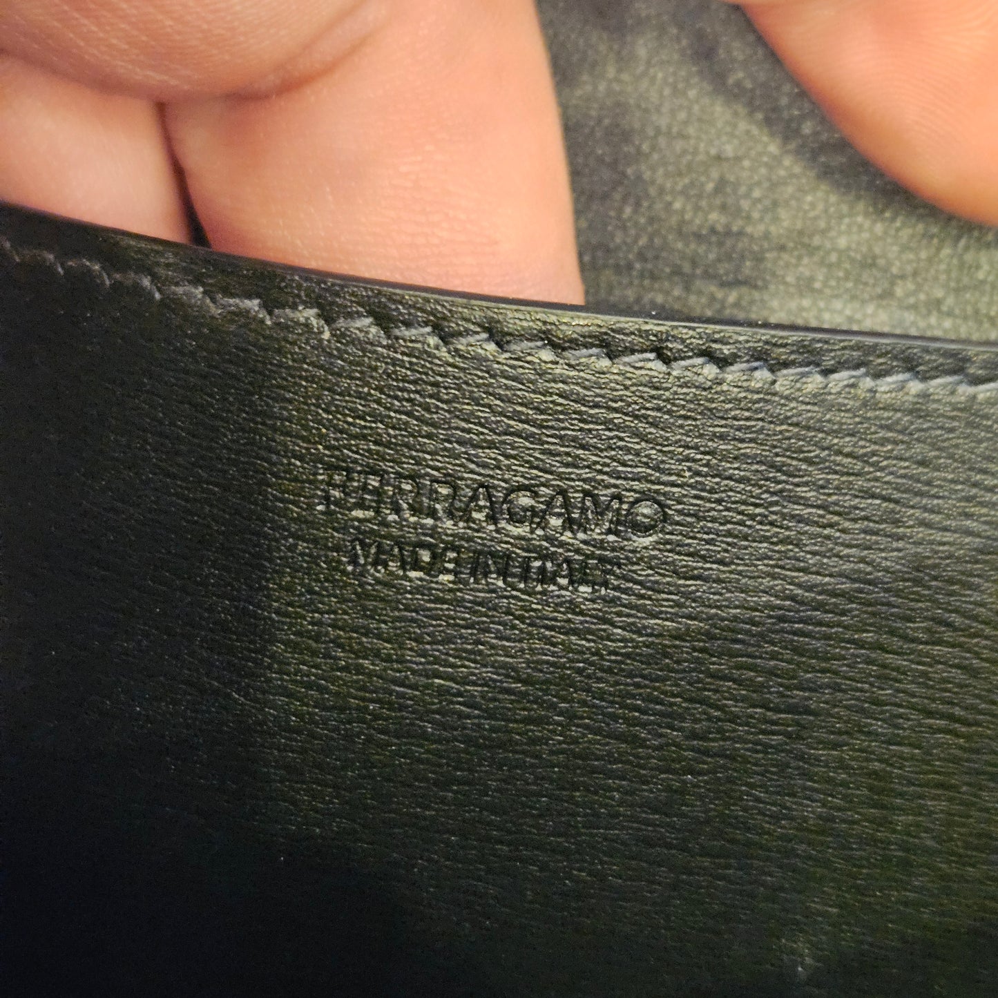 Clutch da polso Ferragamo