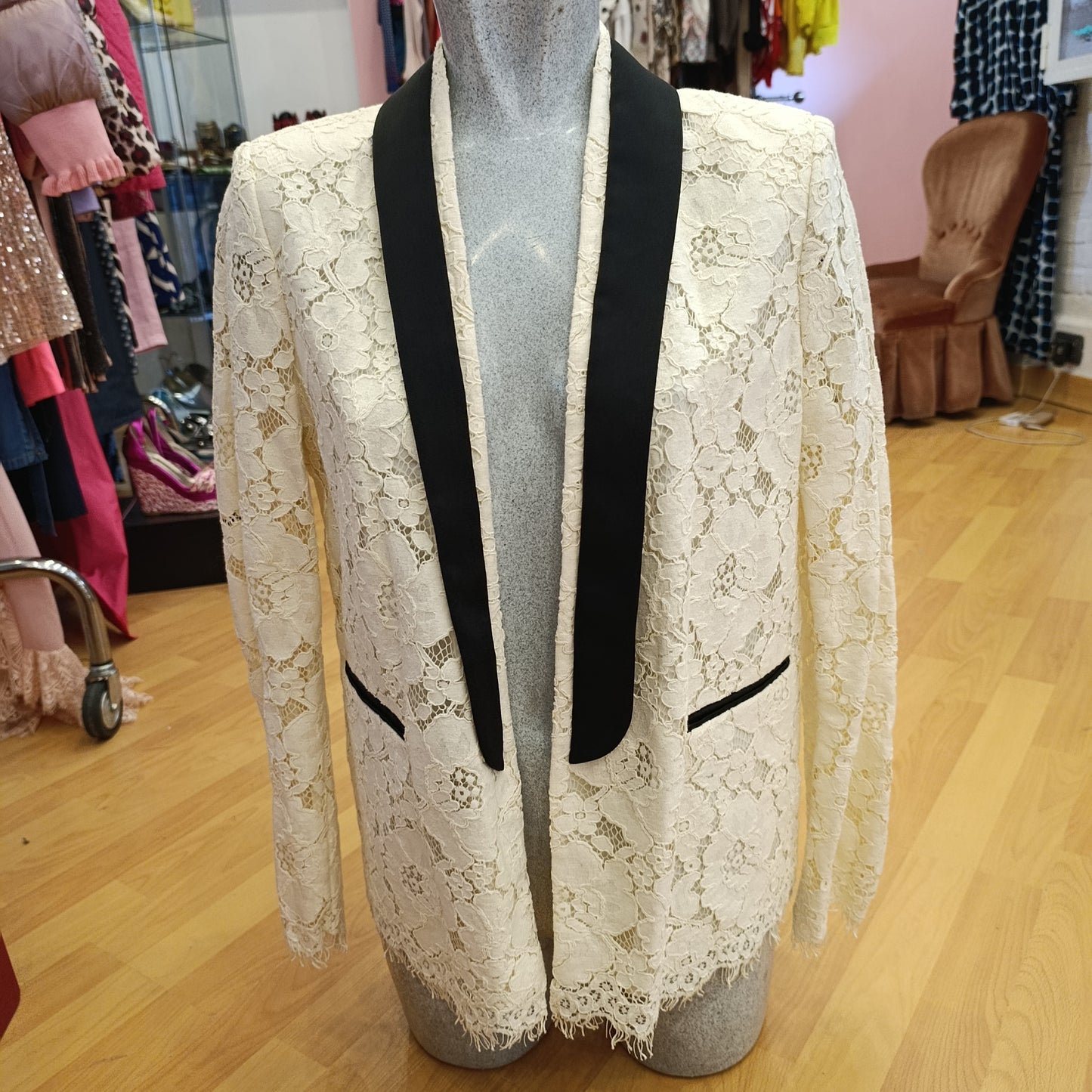 Blazer twinset tg 44 in pizzo