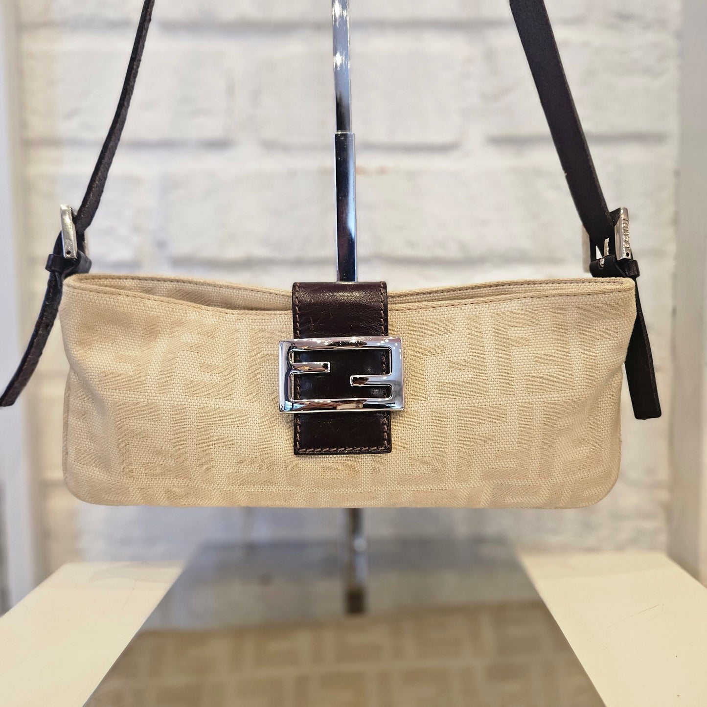 Fendi Baguette canvas vintage