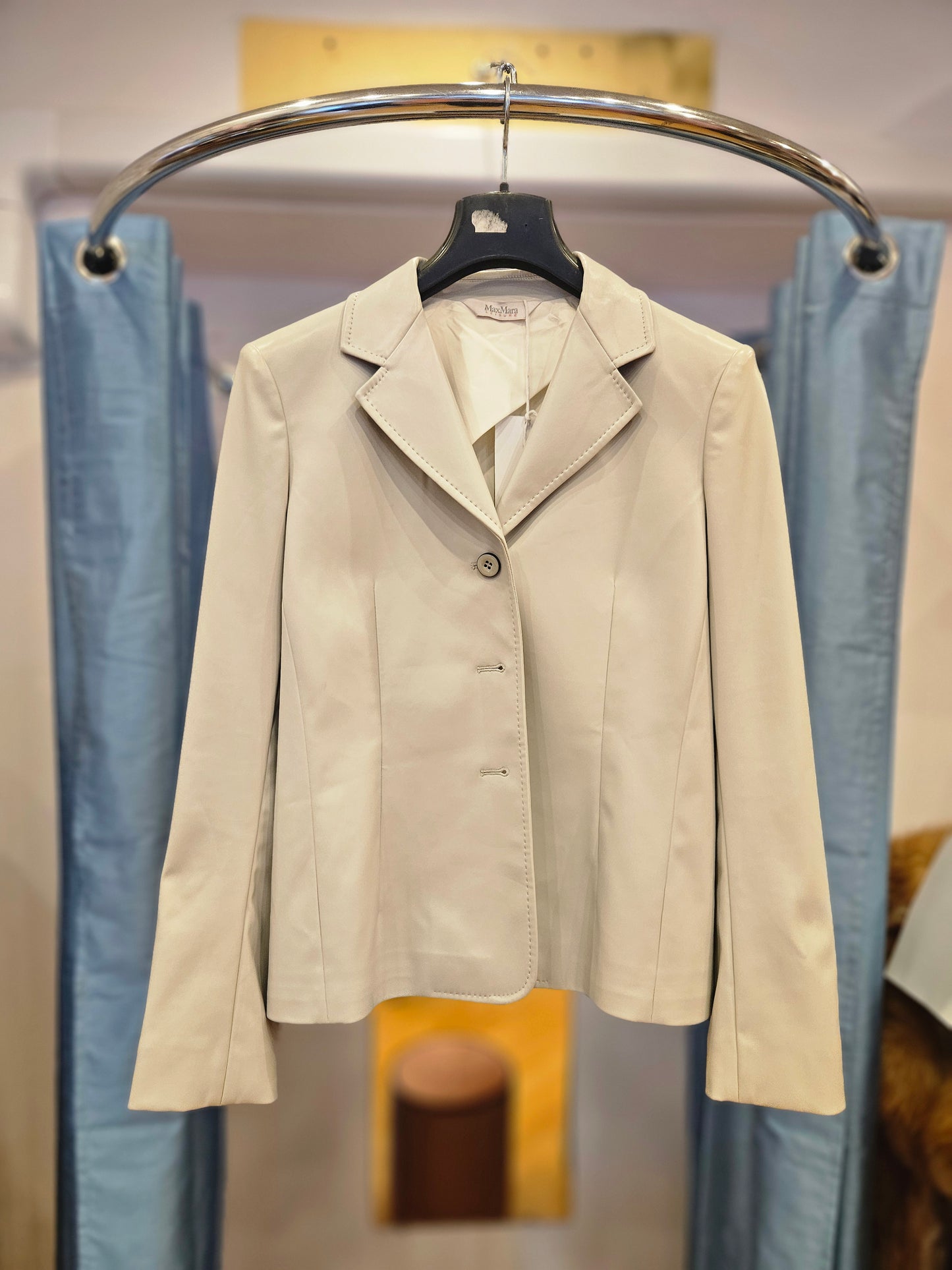 Blazer in eco pelle Max Mara tg s