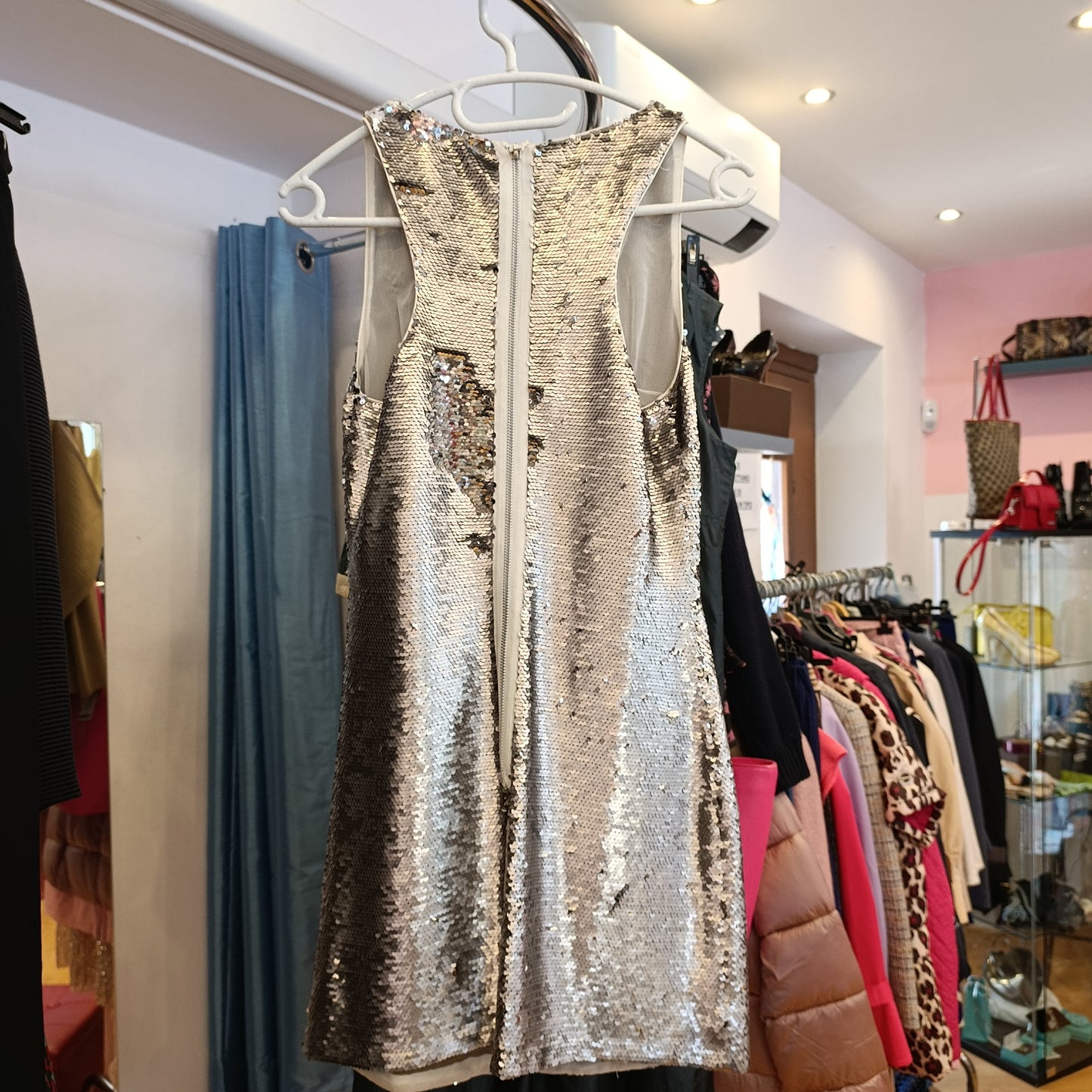 Abito Pinko paillettes tg 40