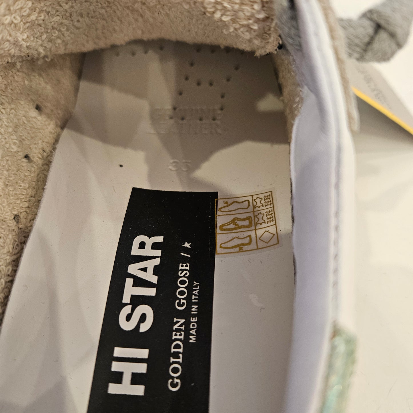 Sneaker Hi Star Golden Goose n 35