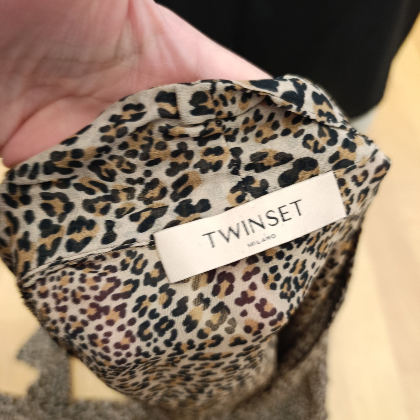 Blusa Leopardata twinset tg 40