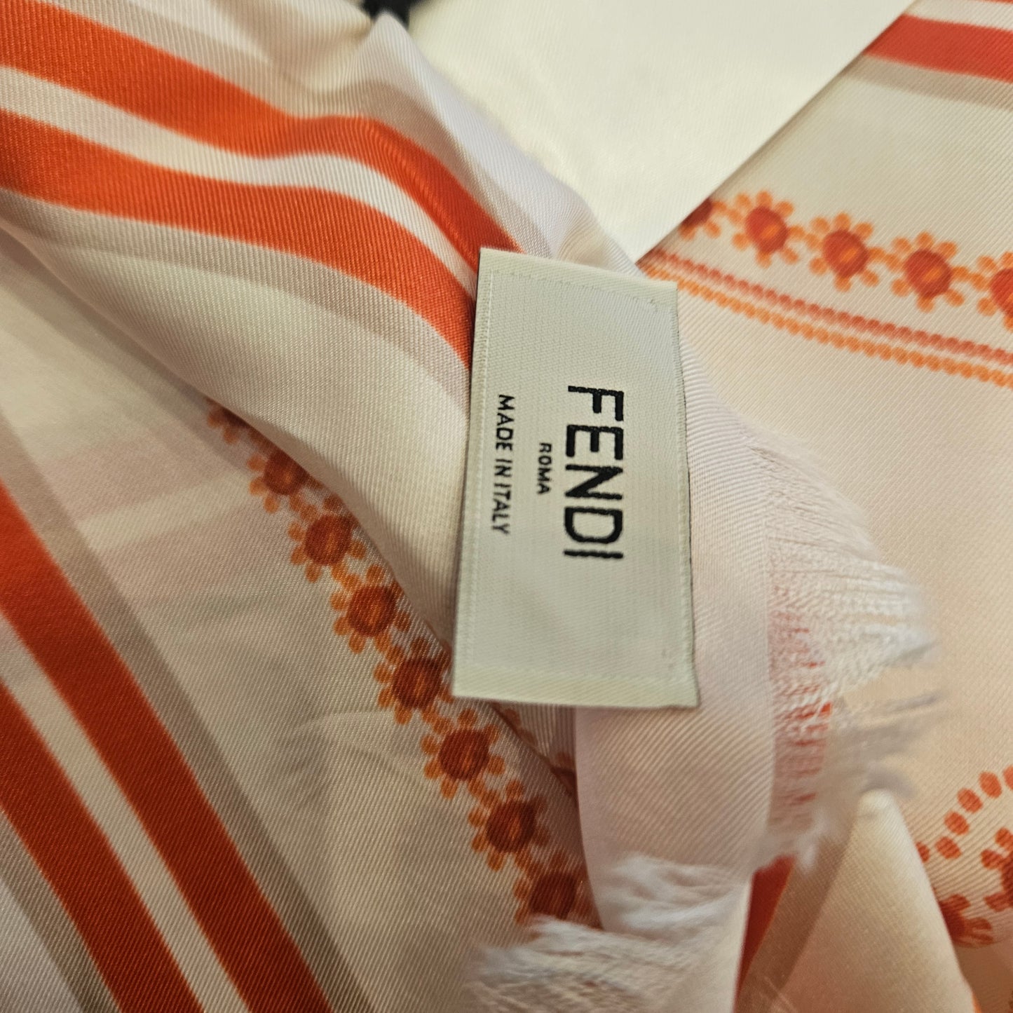 Maxi Carrè Fendi in seta