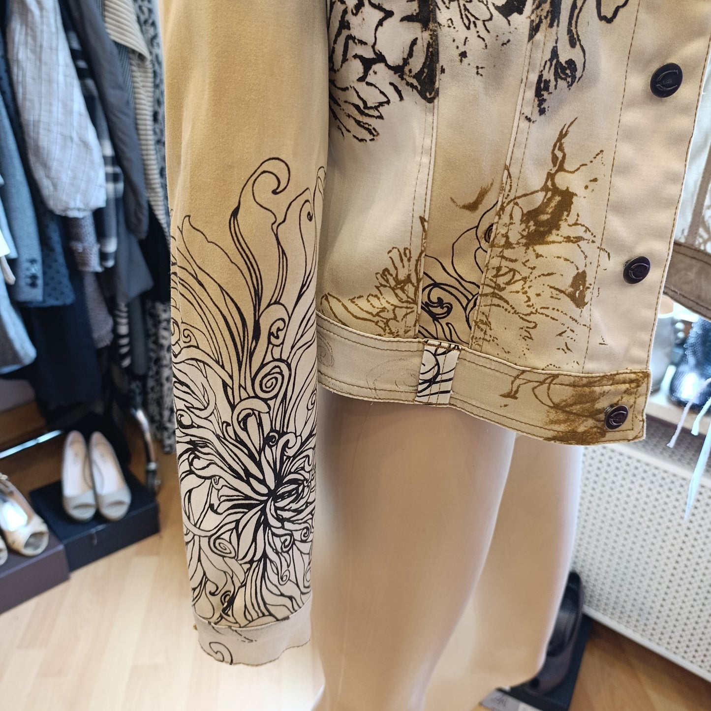 Giacca in denim Roberto Cavalli tg L