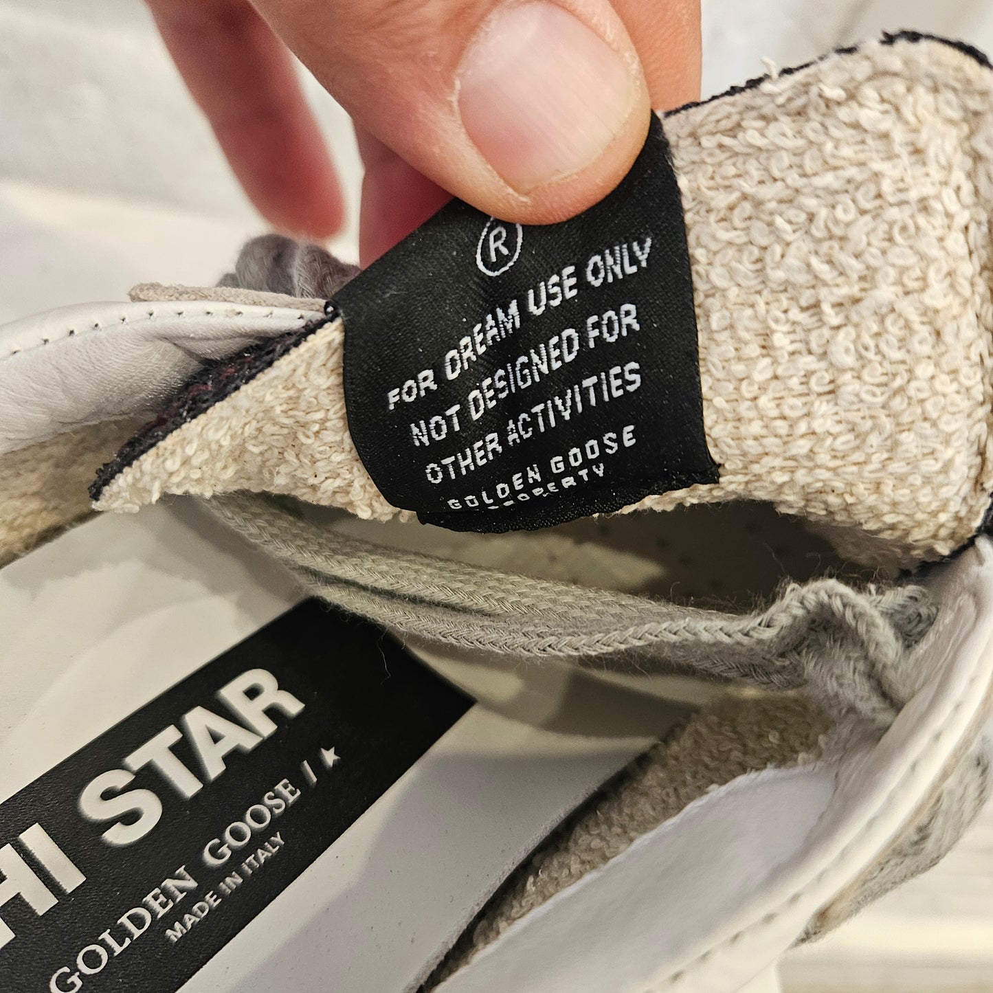 Sneaker Hi Star Golden Goose n 35