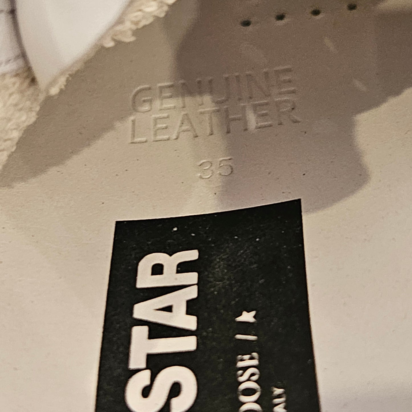 Sneakers Golden Goose n 35 mod. Super Star