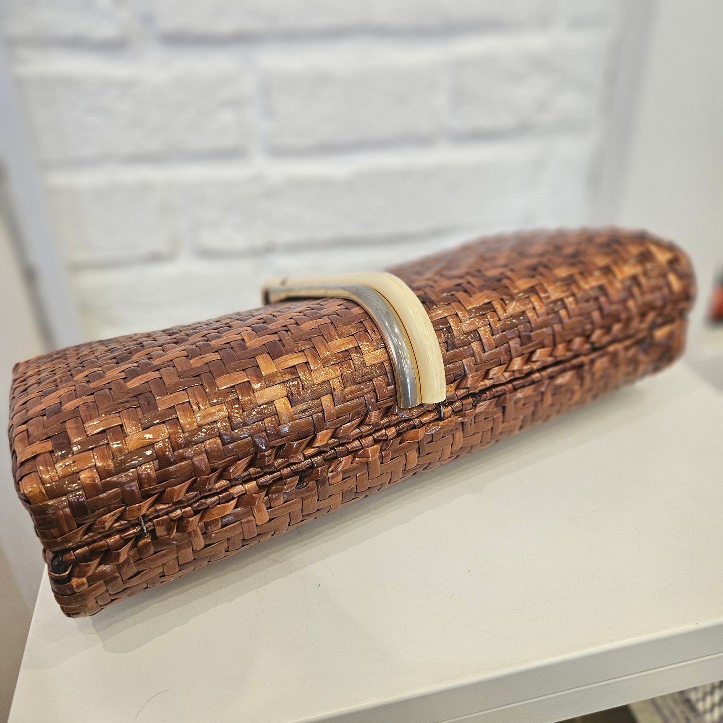 Borsa Rodo vintage in vimini