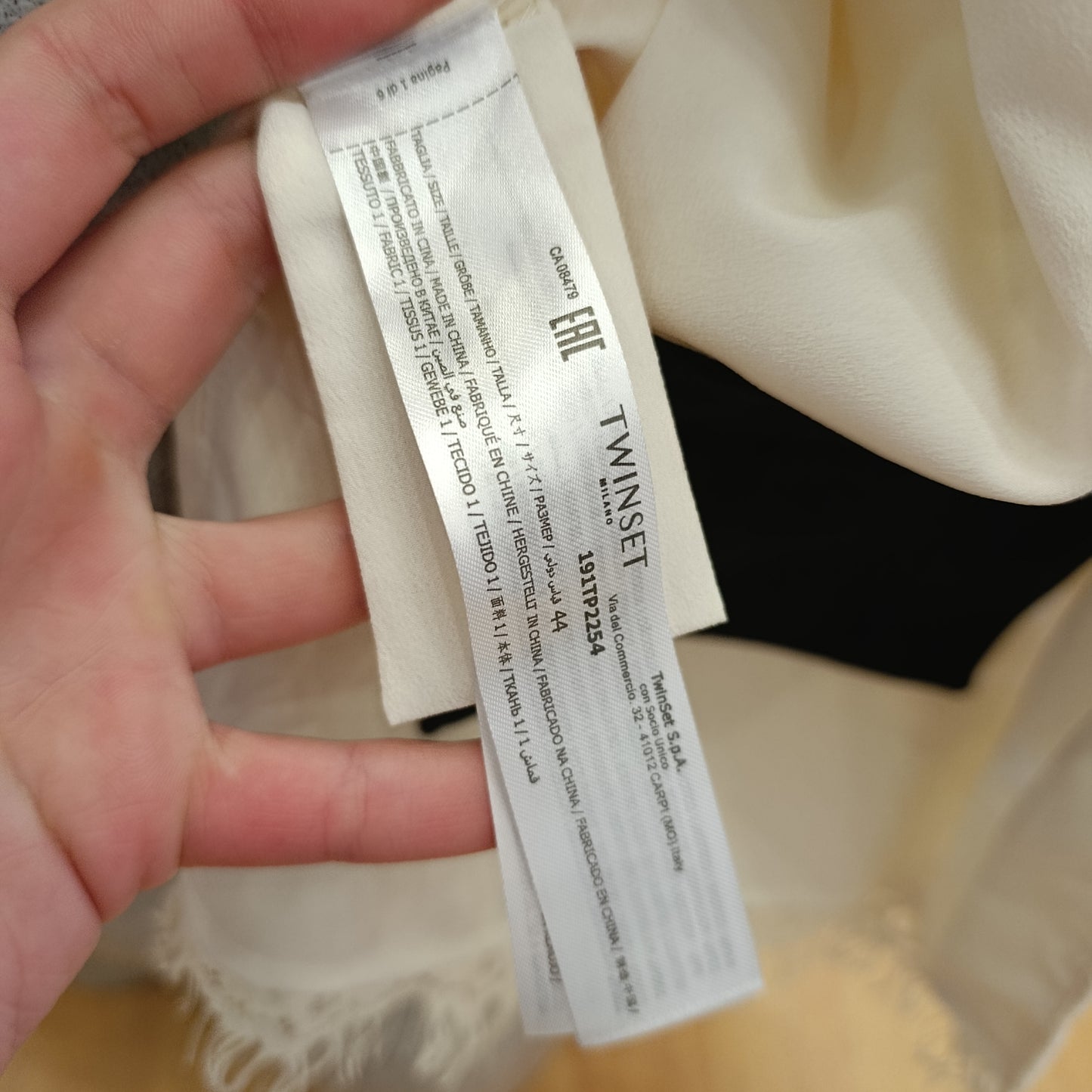 Blazer twinset tg 44 in pizzo
