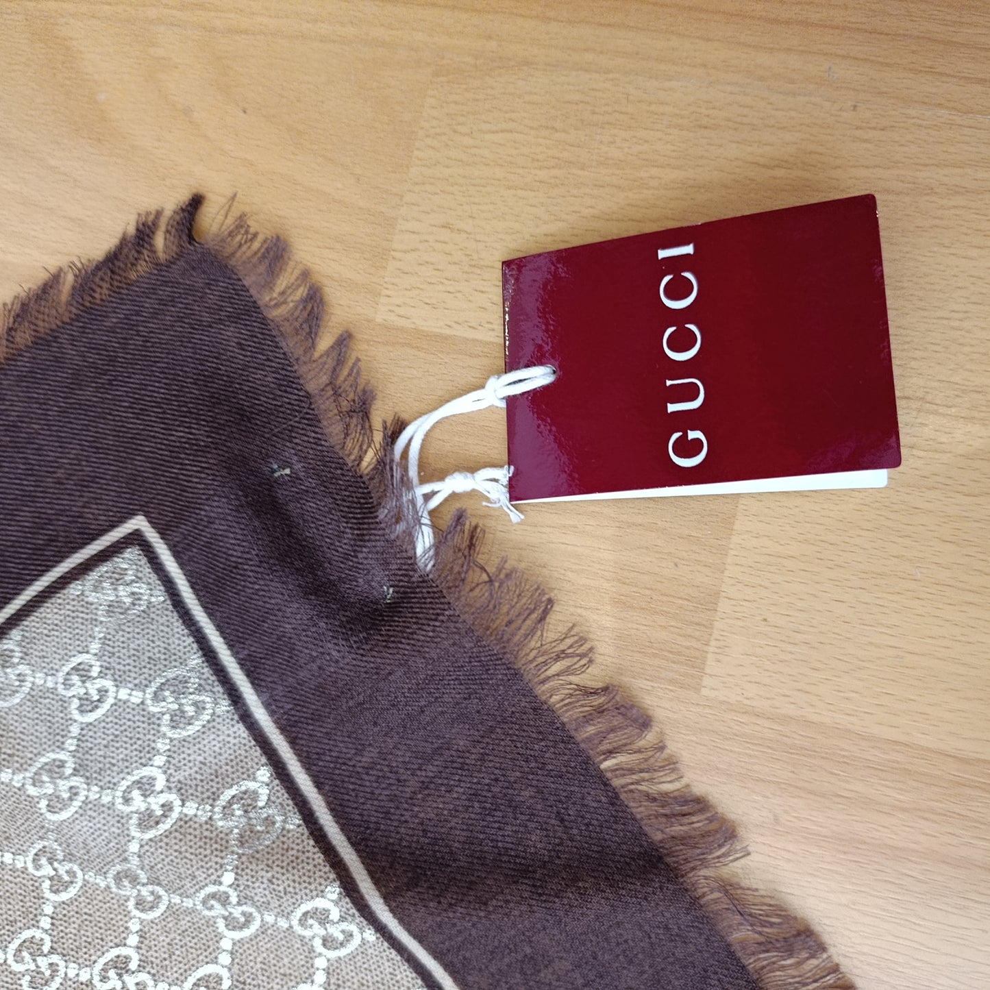 Sciarpa Gucci nuova con cartellino lurex