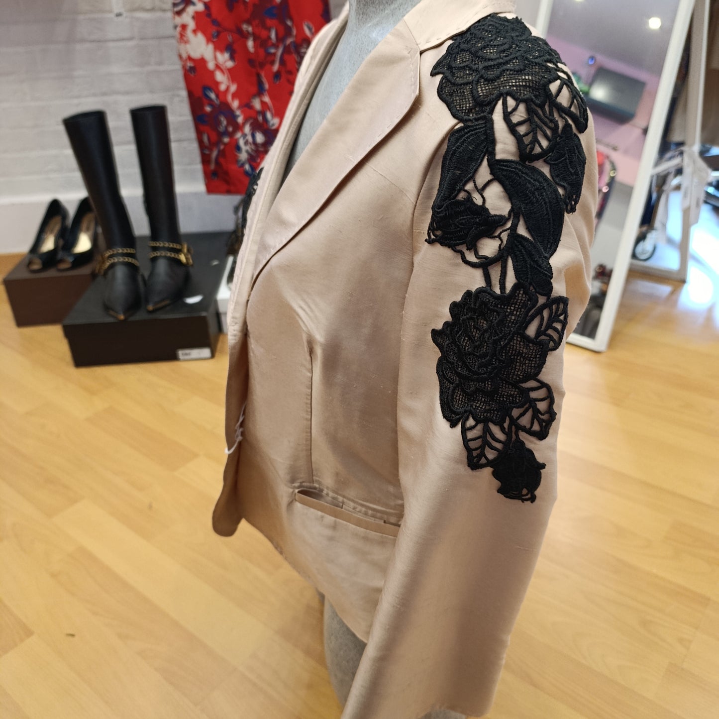 Blazer max e co tg 44 pura seta