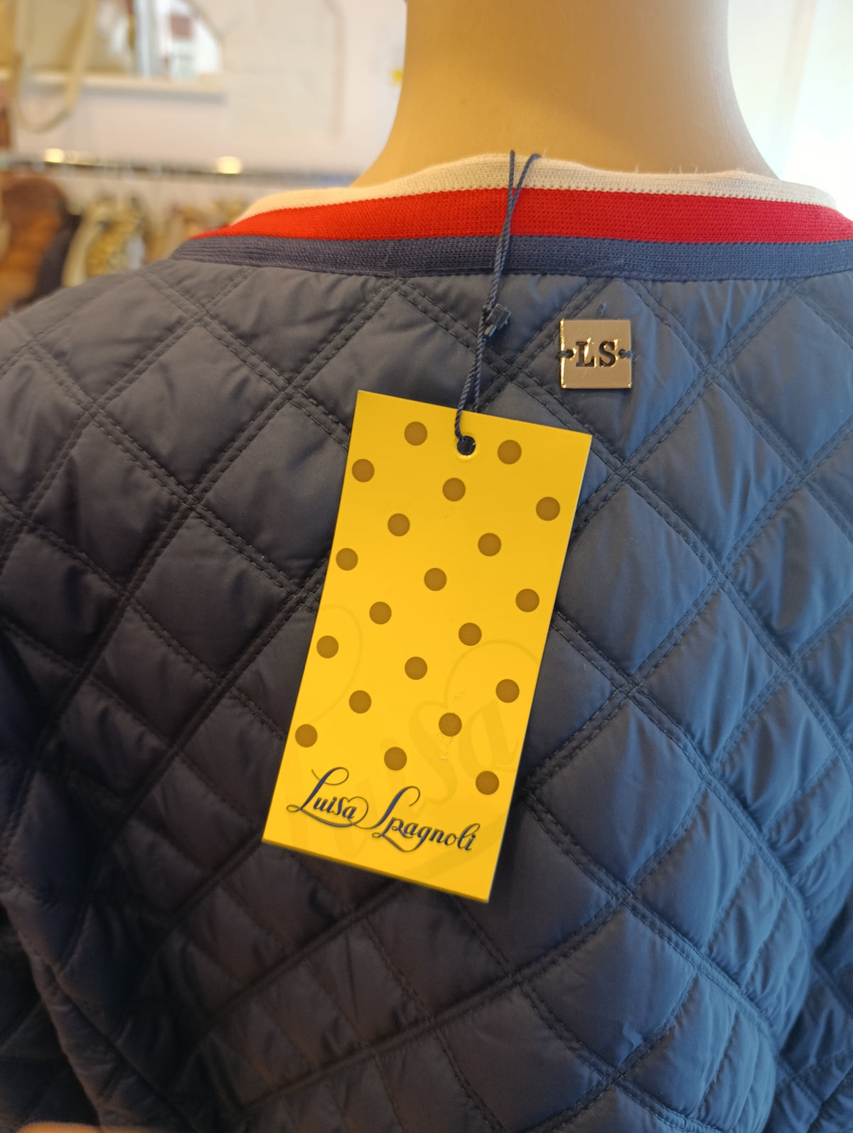 Piumino Luisa Spagnoli nuovo con cartellino tg XL