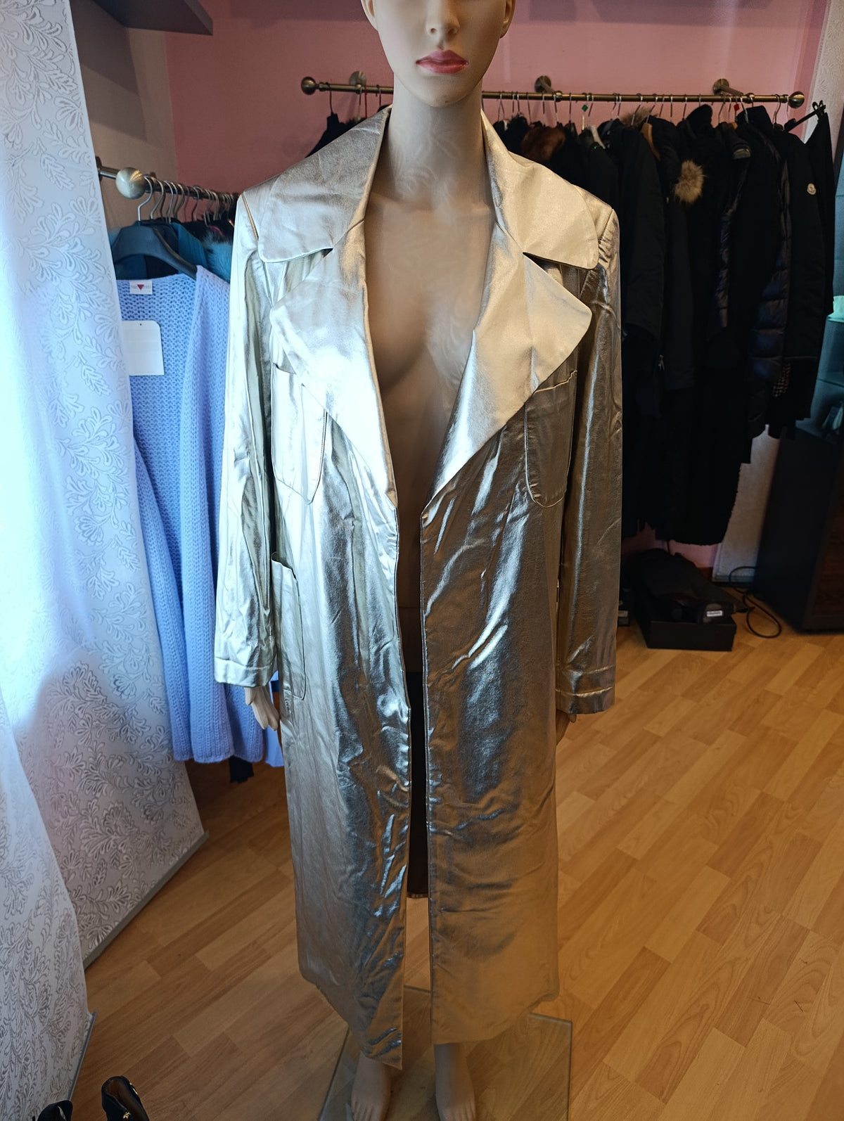 Trench oro w.e.d. with love tg M/L