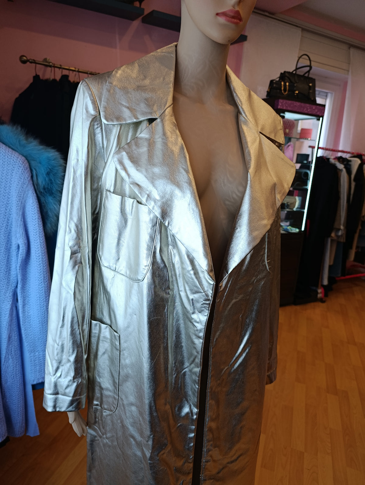 Trench oro w.e.d. with love tg M/L