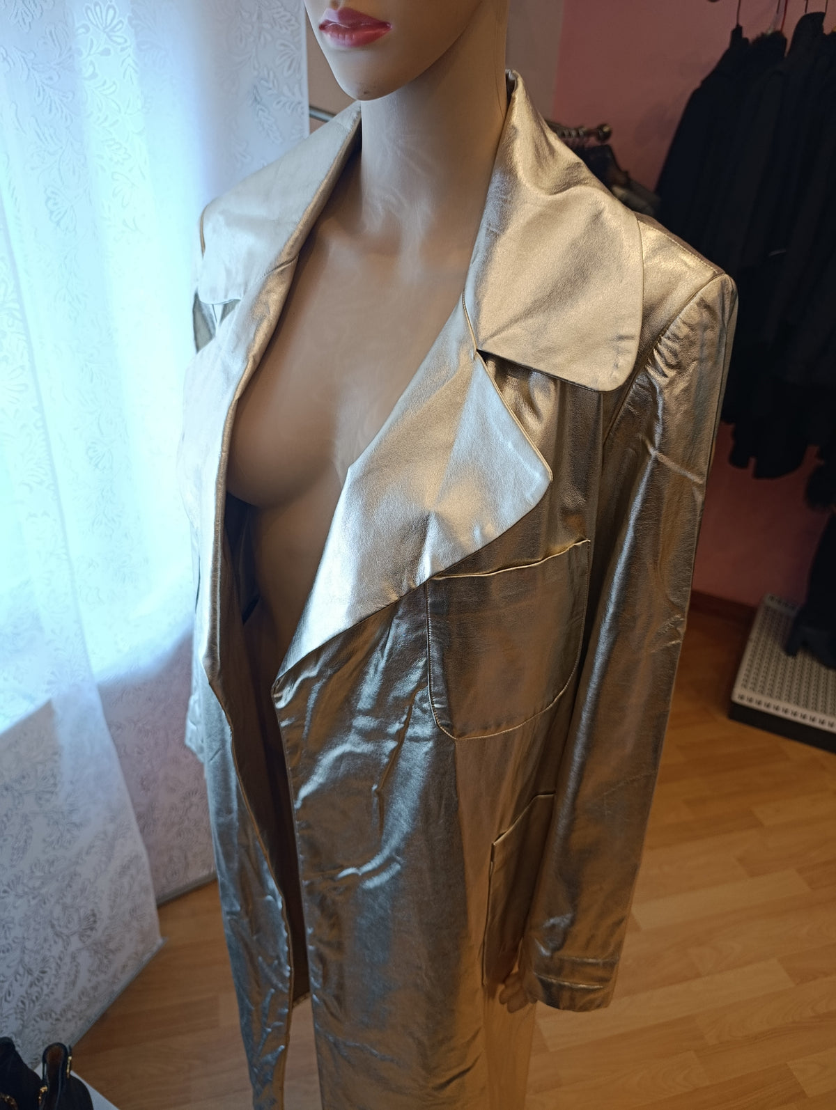 Trench oro w.e.d. with love tg M/L