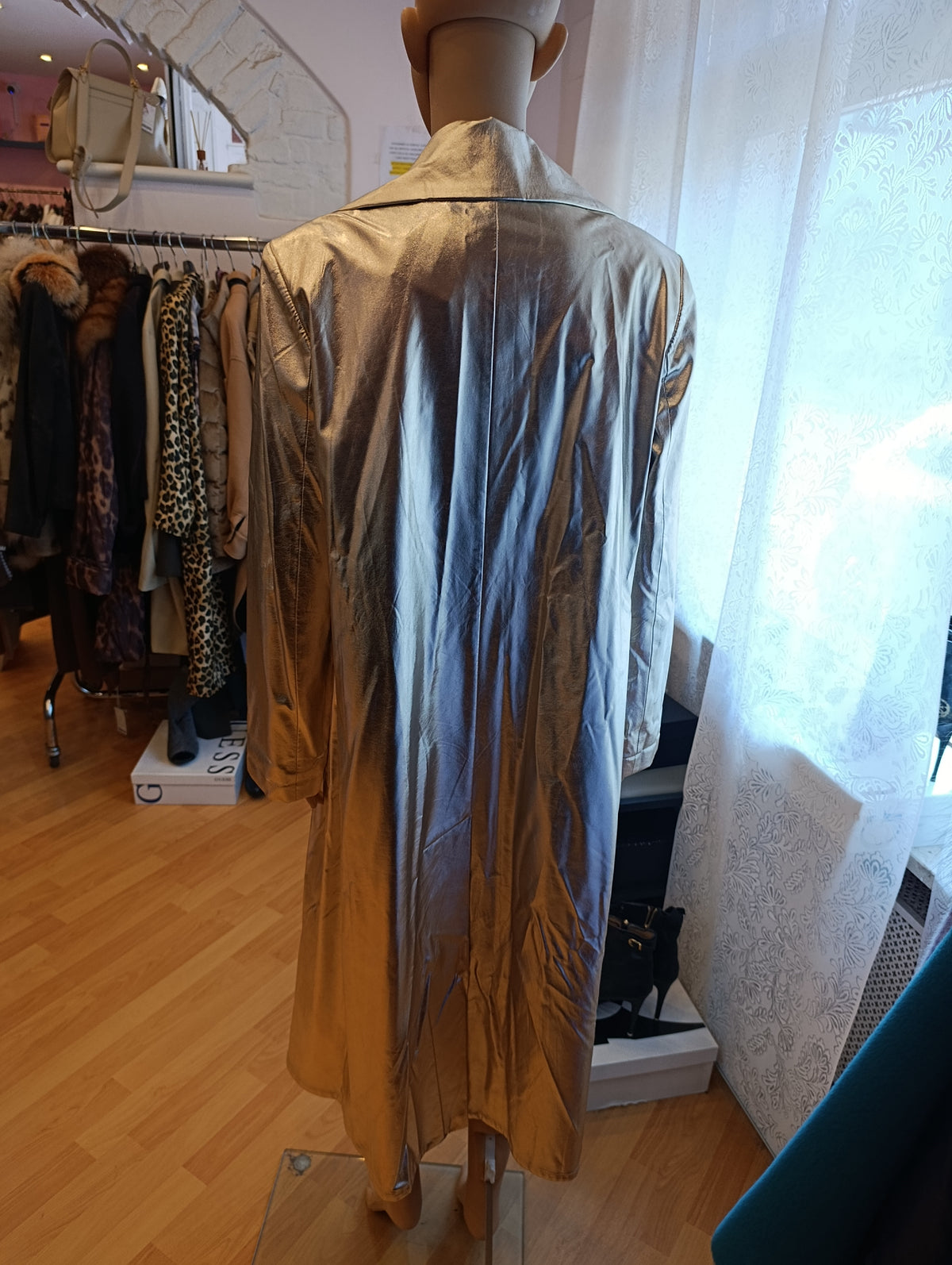 Trench oro w.e.d. with love tg M/L