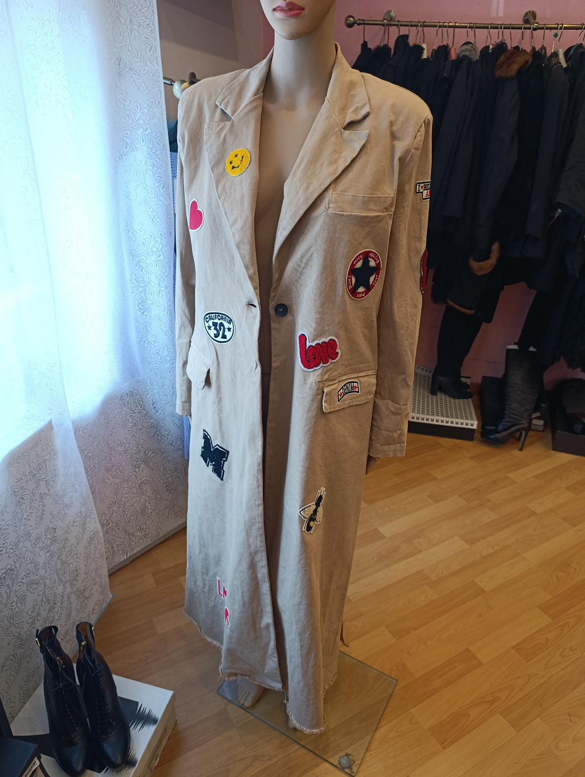 Trench Souvenir tg M beige