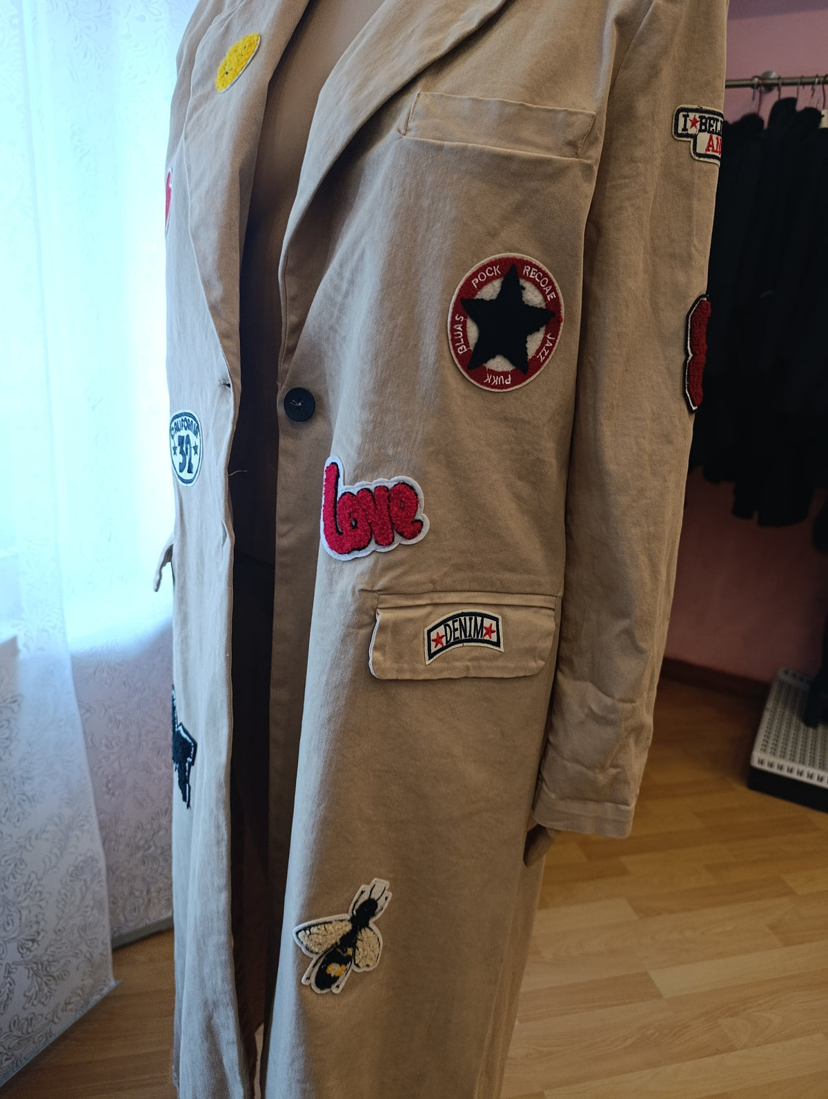 Trench Souvenir tg M beige