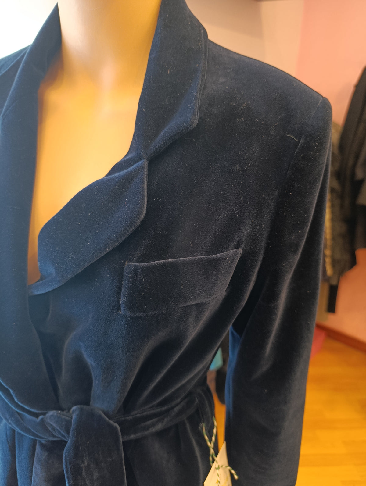Cappotto in velluto Off tg 40