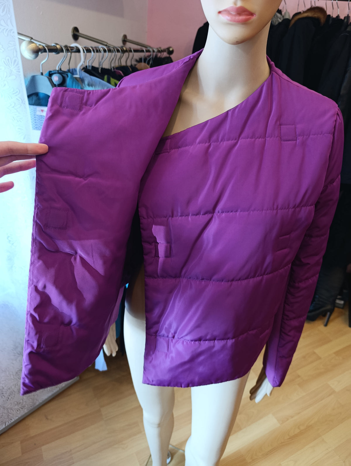 Piumino Liviana conti tg 38 nuovo con cartellino
