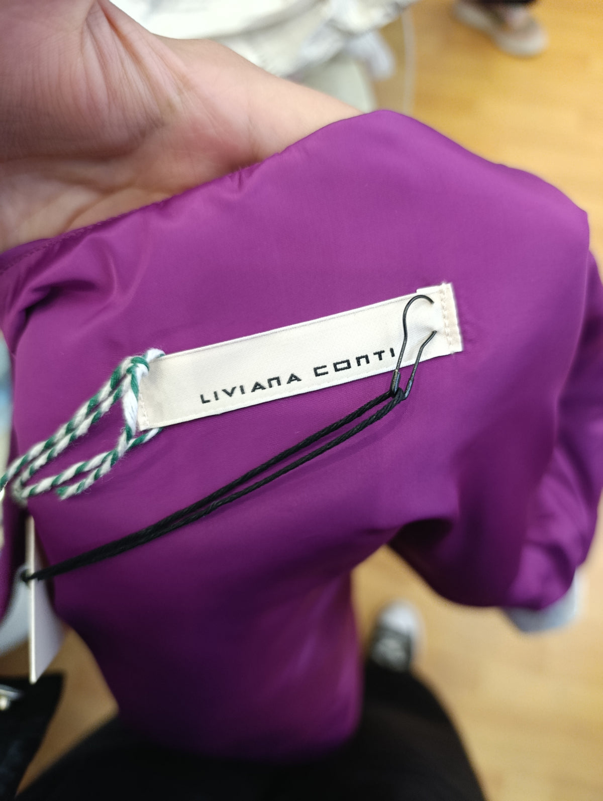 Piumino Liviana conti tg 38 nuovo con cartellino