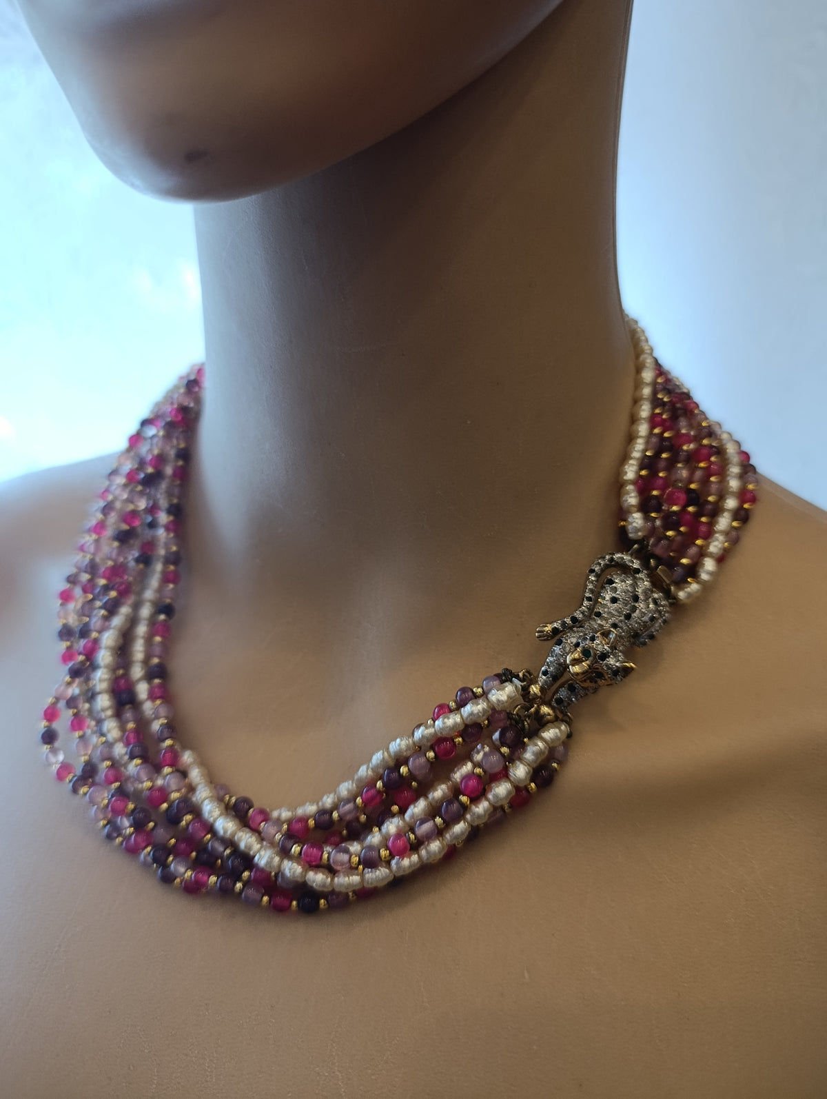 Collana bigiotteria vintage