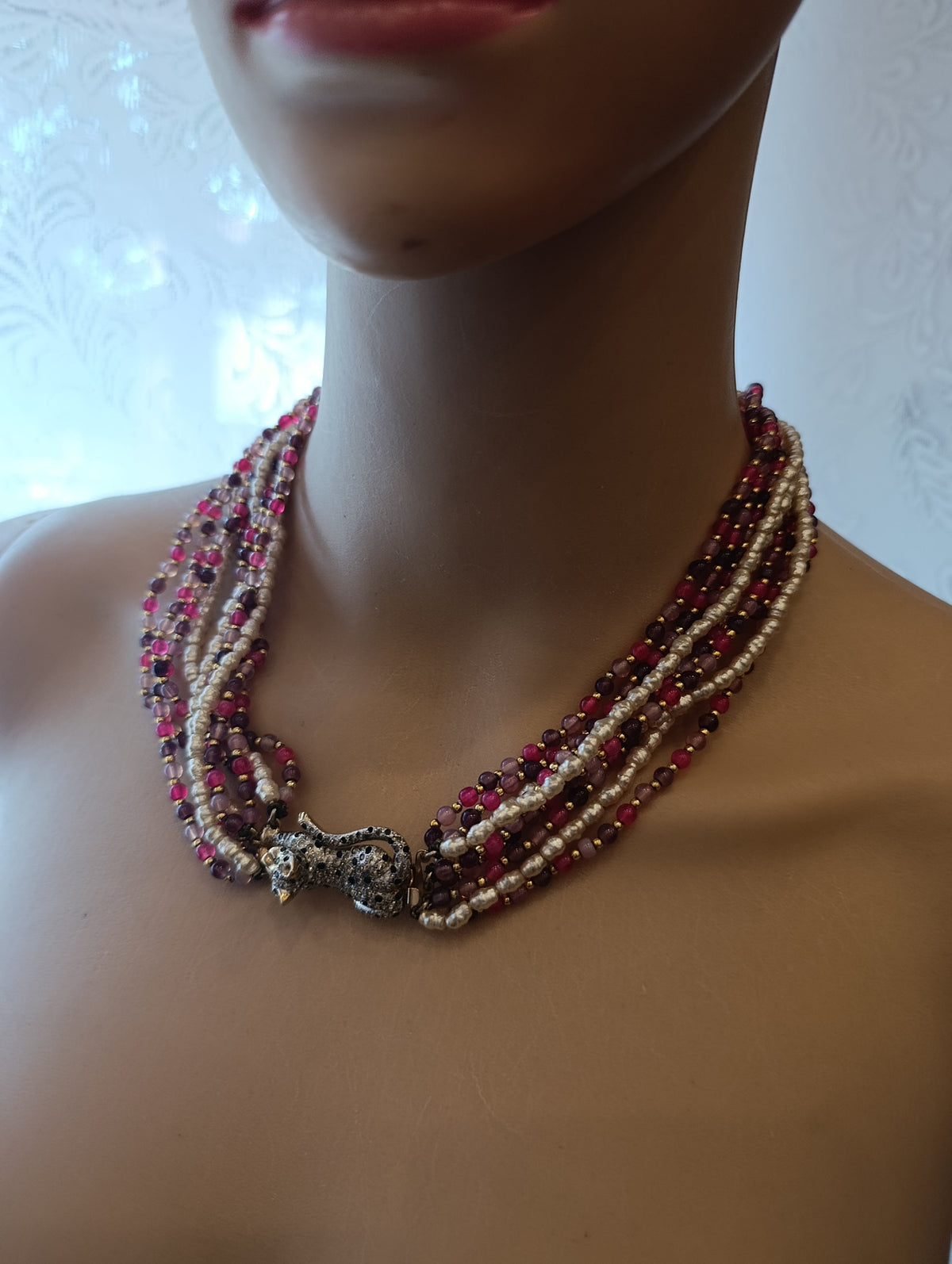 Collana bigiotteria vintage