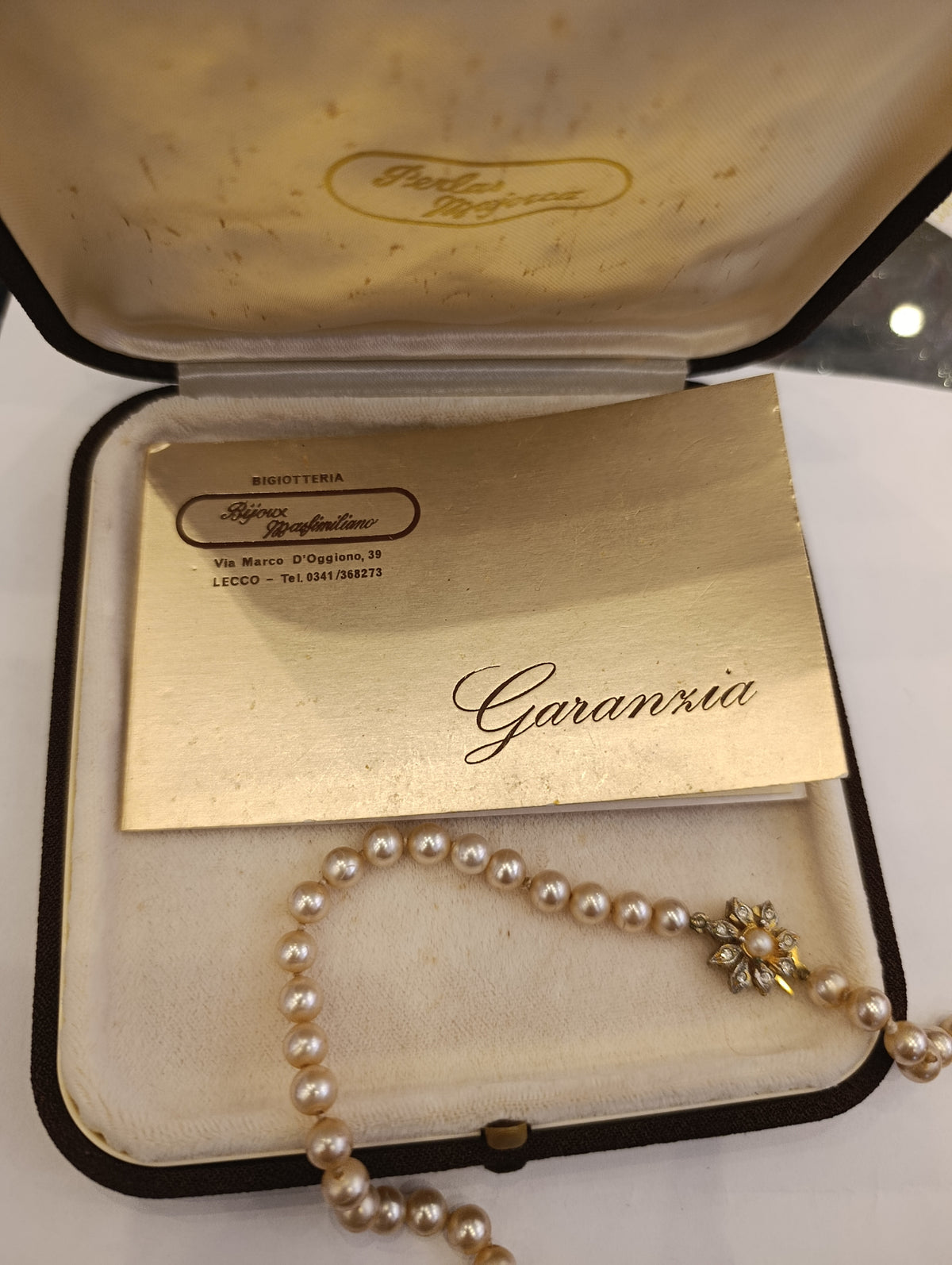 Collana di perle vintage