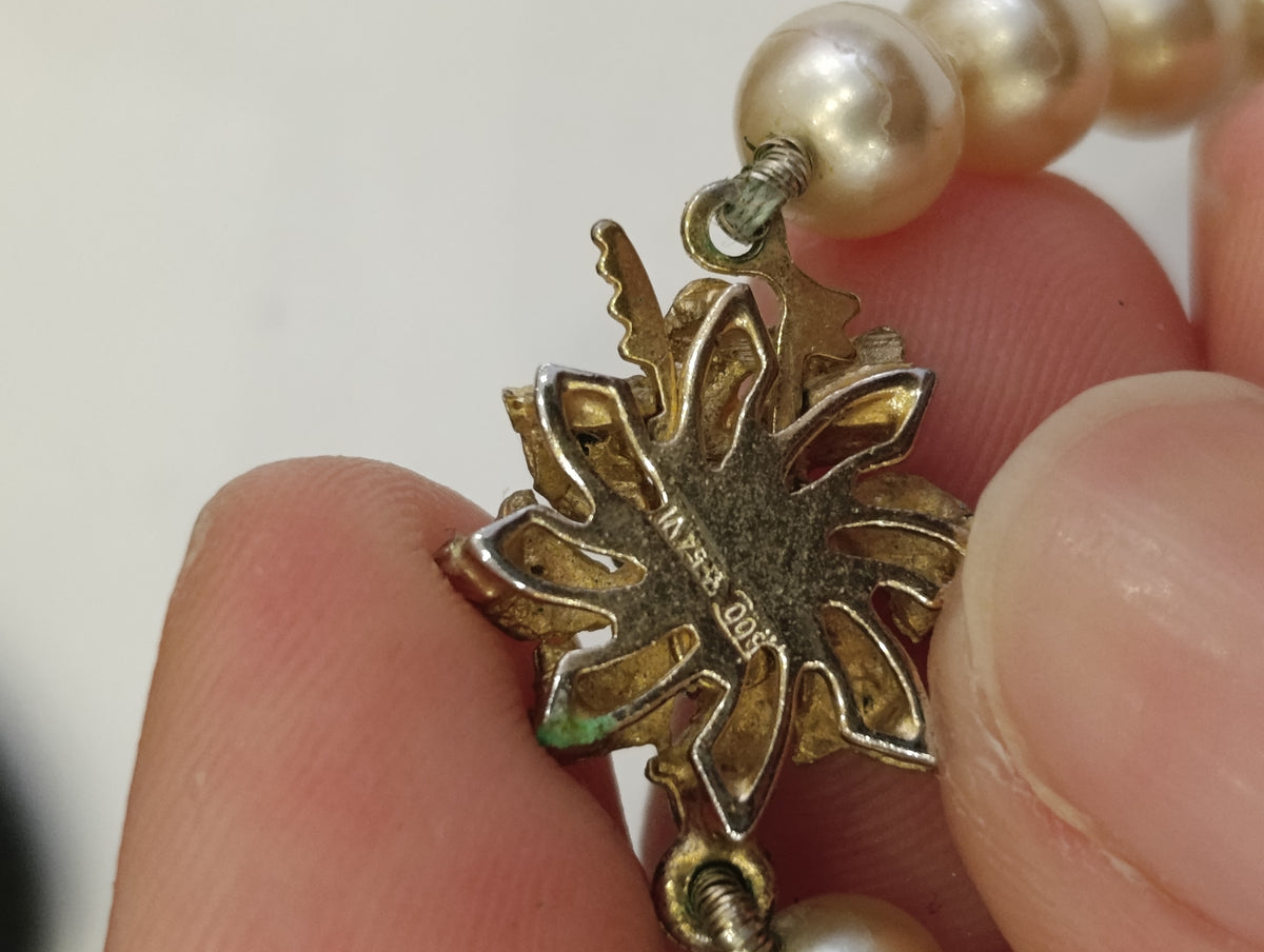 Collana di perle vintage