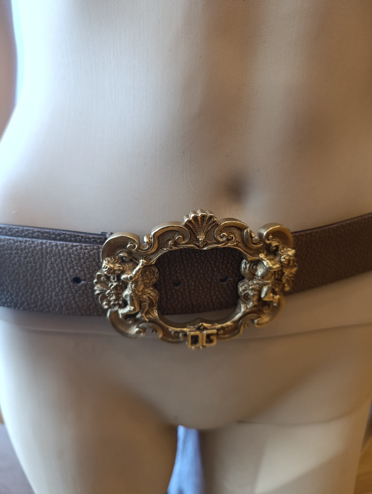 Cintura dolce e gabbana marrone