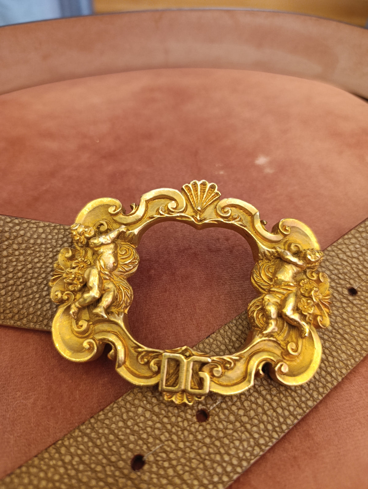 Cintura dolce e gabbana marrone