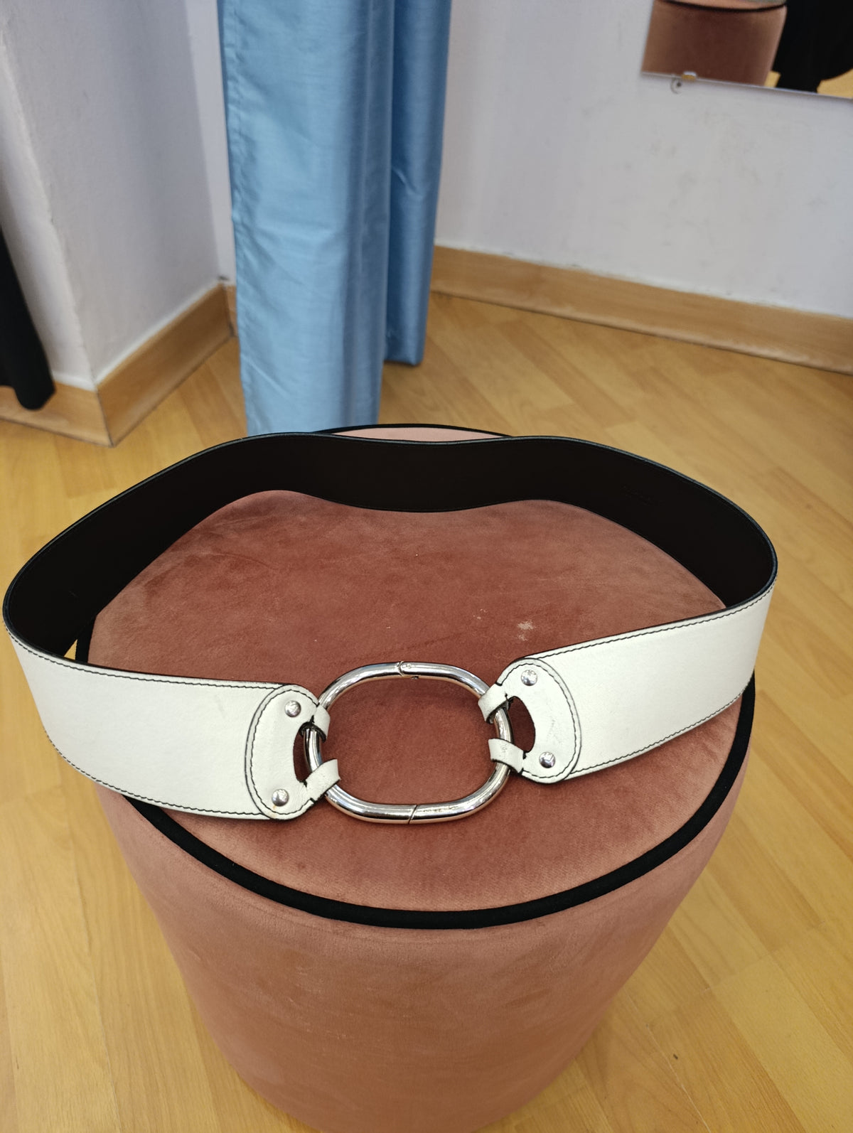 Maxi cintura Prada bianca
