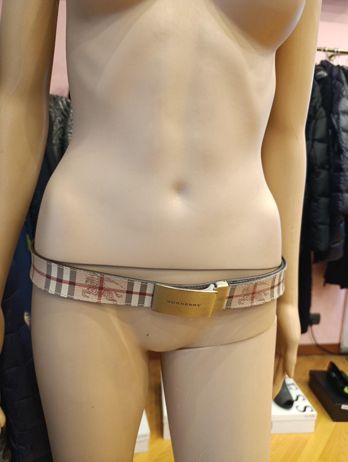 Cintura Burberry misura 105