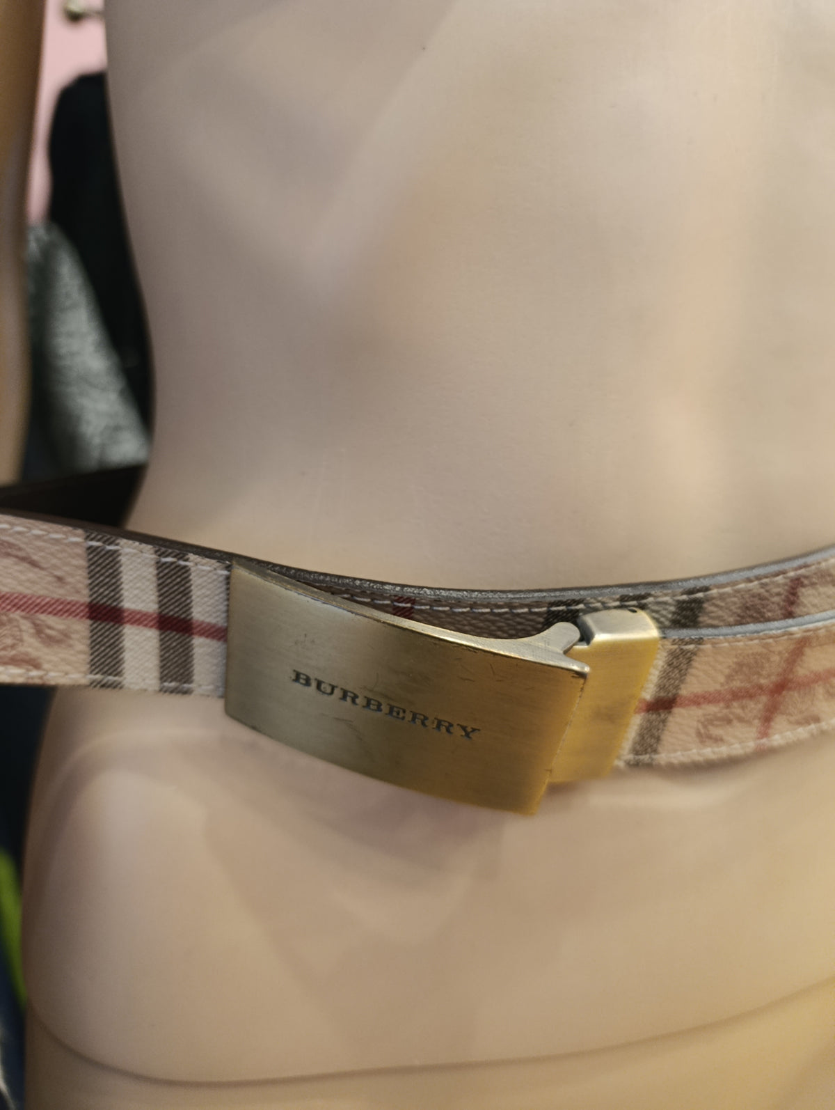 Cintura Burberry misura 105