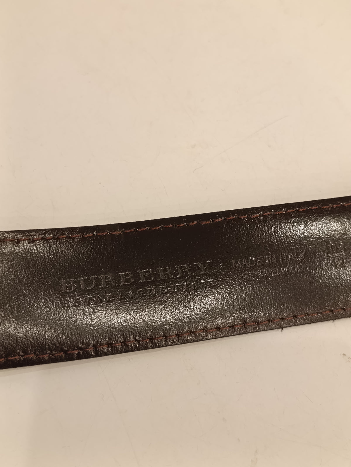 Cintura Burberry misura 105