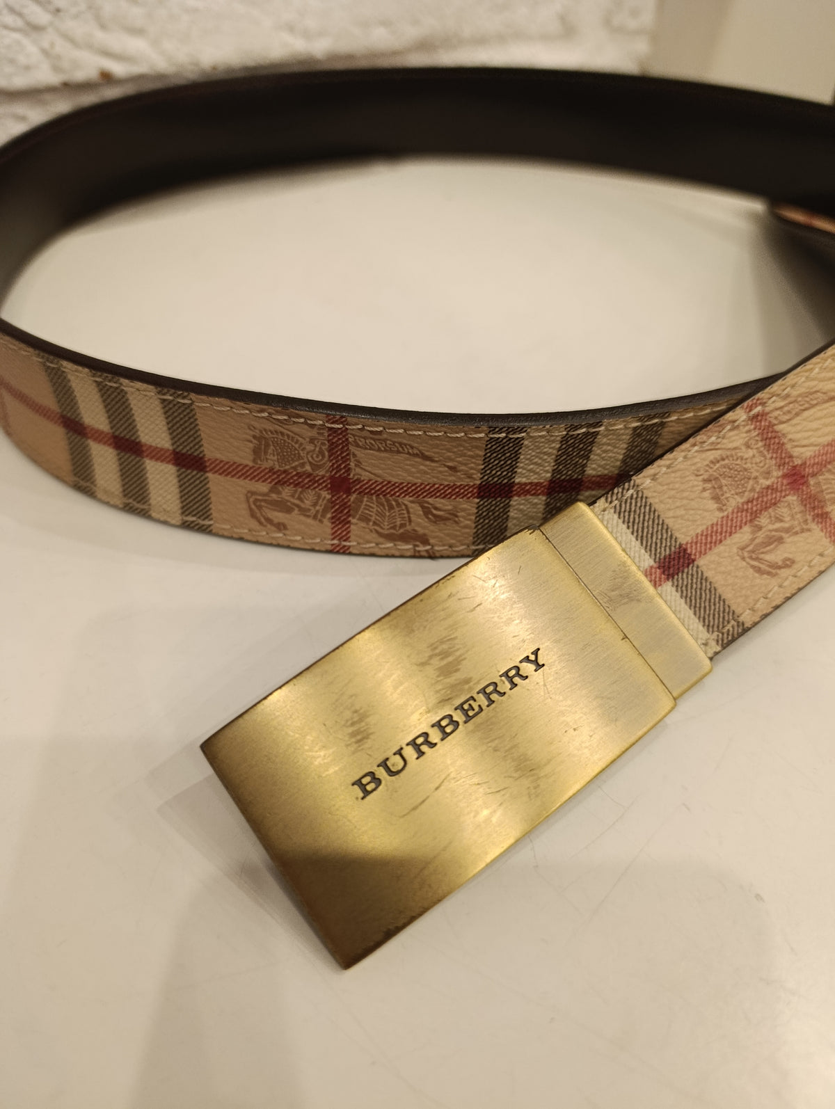 Cintura Burberry misura 105