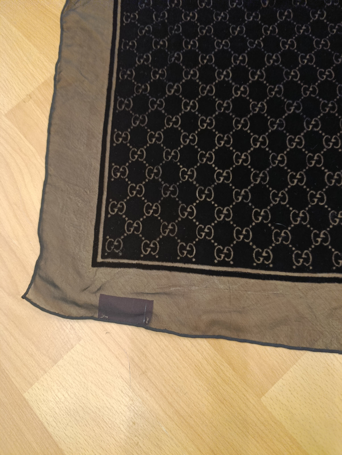 Sciarpa Gucci in velluto