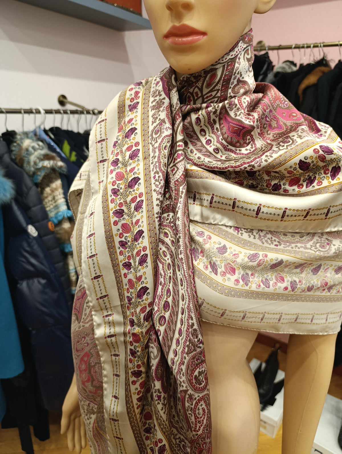 Sciarpa in seta Gianni Versace