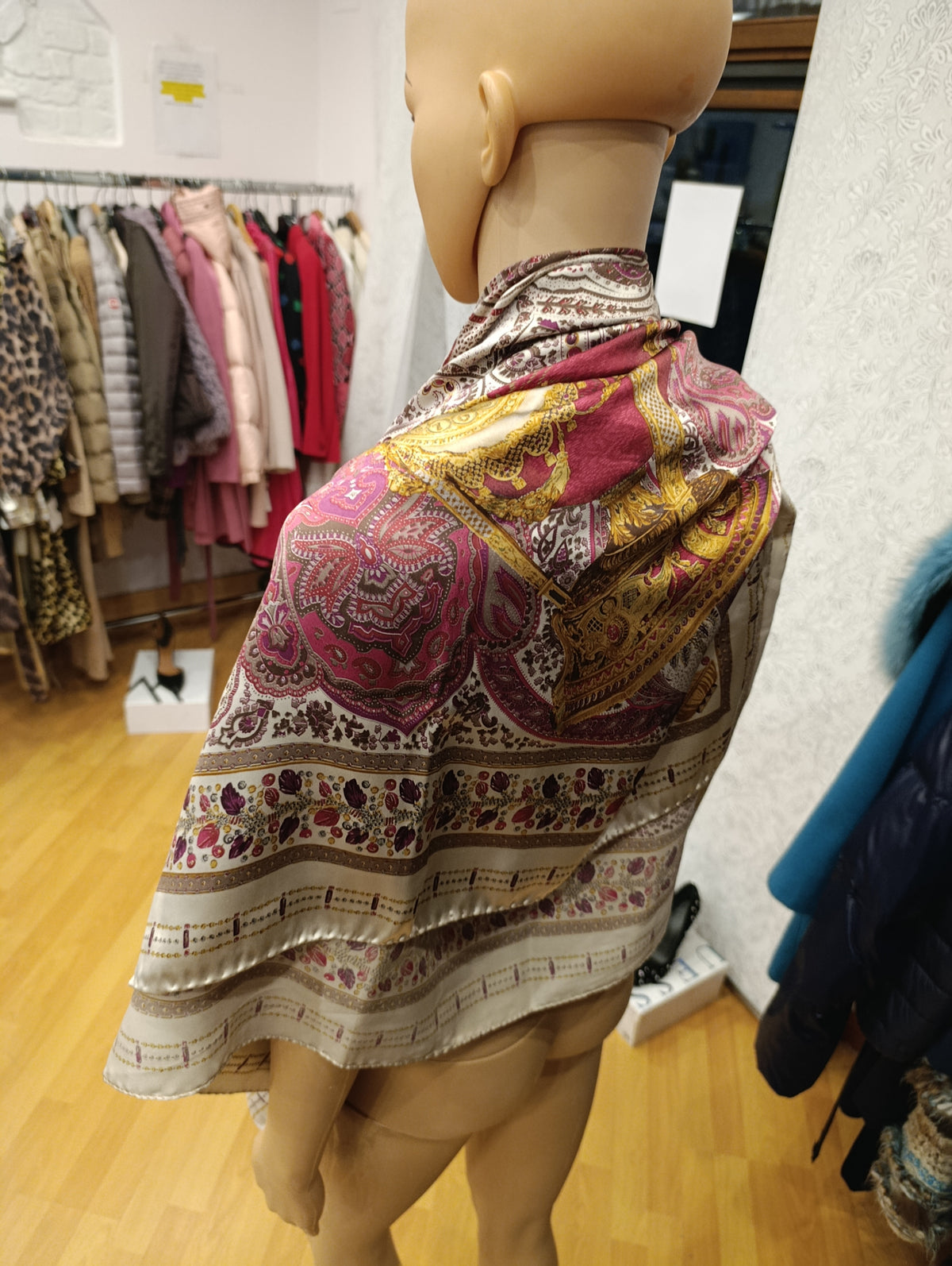 Sciarpa in seta Gianni Versace