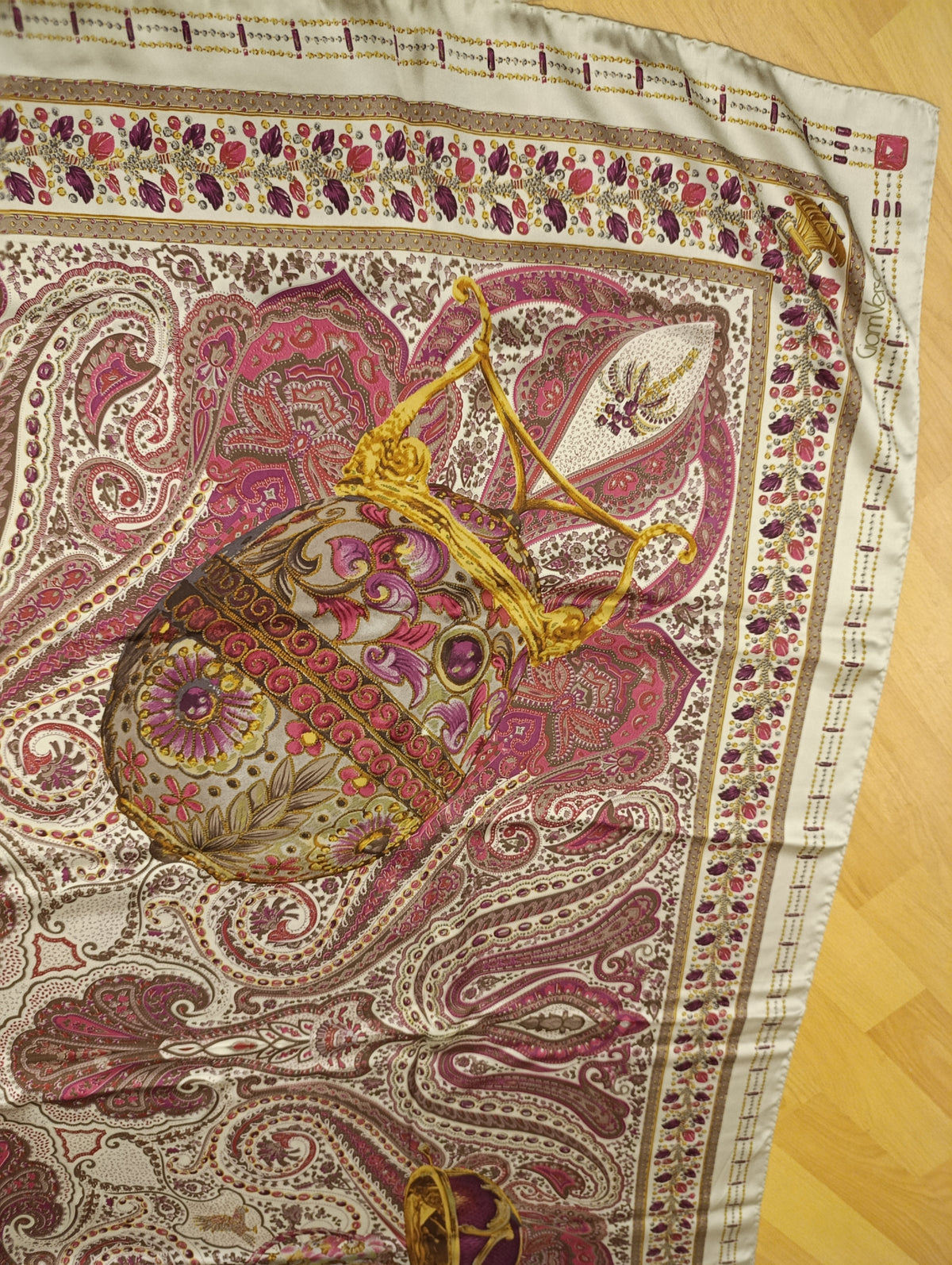 Sciarpa in seta Gianni Versace
