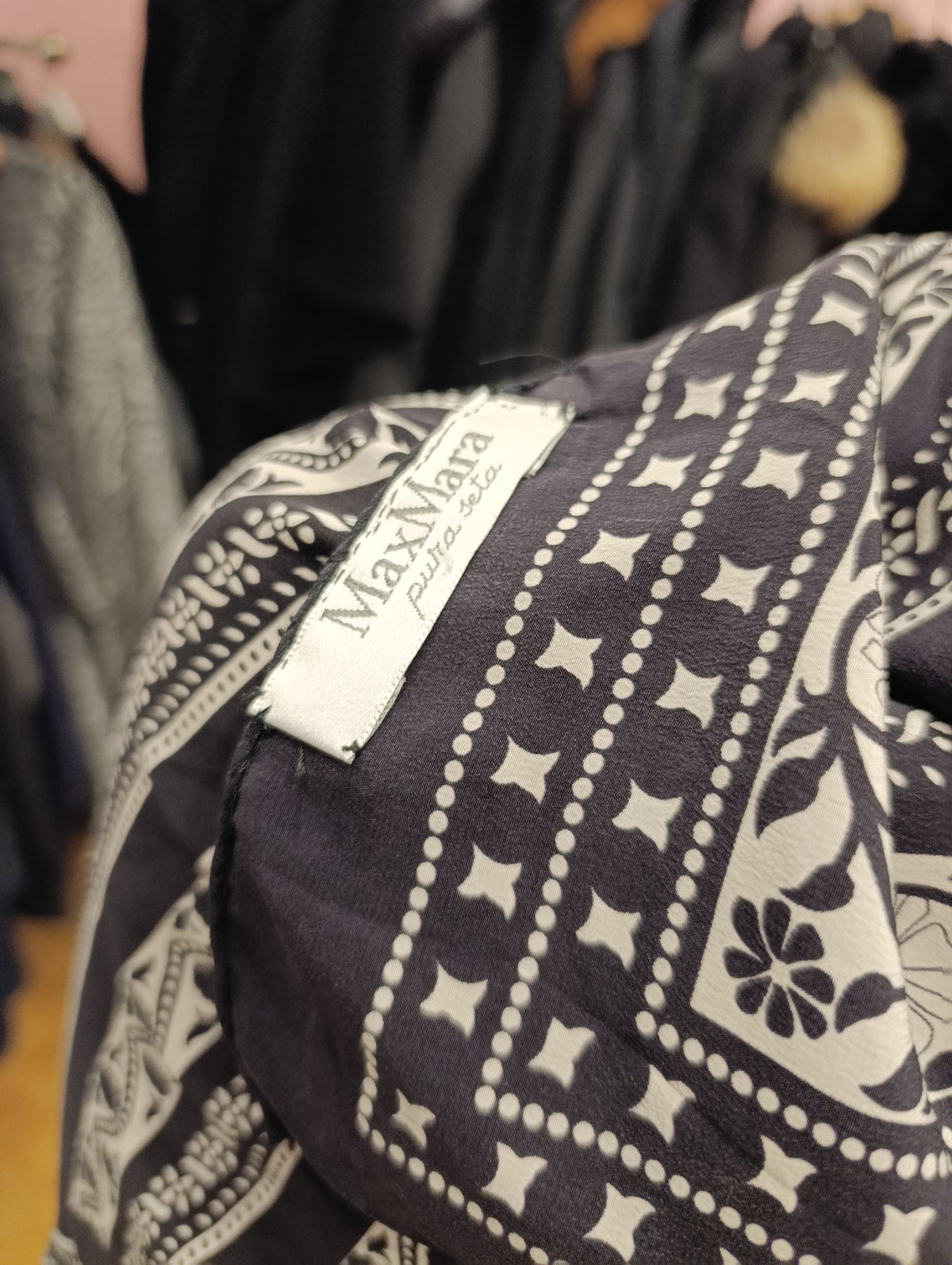 Maxi stola max Mara pura seta